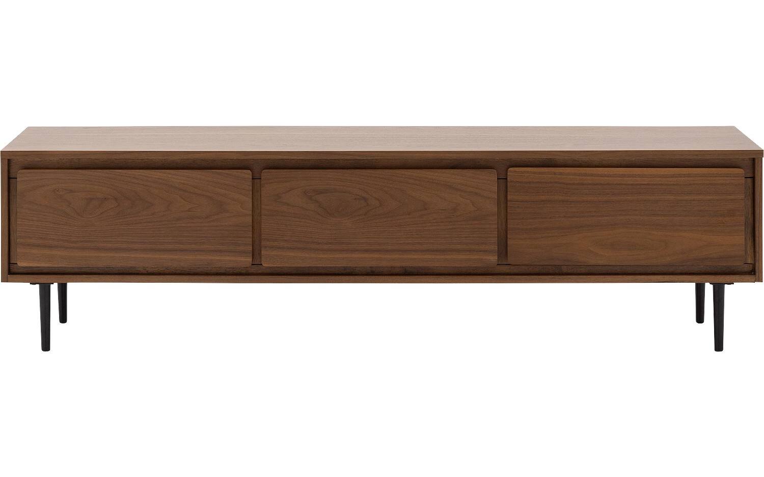 Goossens Basic Tv Meubel Trani, 2 kleppen 1 lade 160 cm breed - 8718823302677