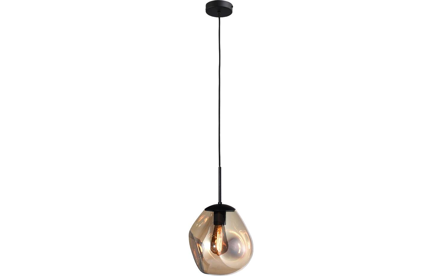 Goossens Hanglamp Lava, Hanglamp met 1 lichtpunt bol - 8718823293425