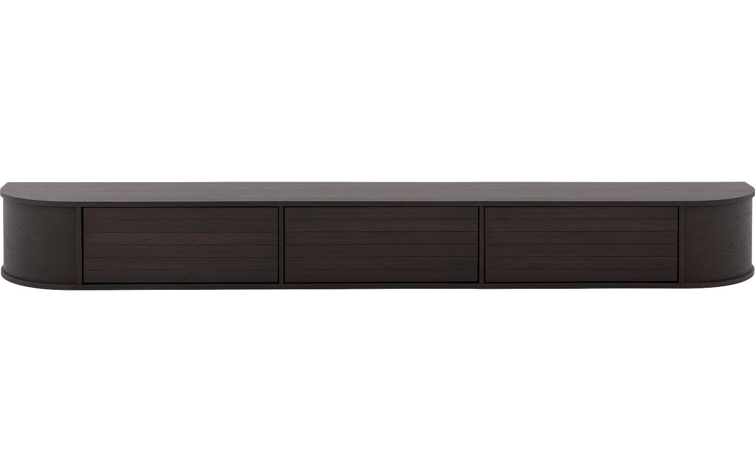 Goossens Tv Meubel Delfina, 3 kleppen hangend - 8718823295399