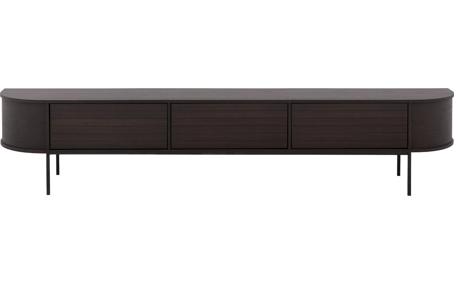 Goossens Tv Meubel Delfina, 3 kleppen staand - 8718823295351