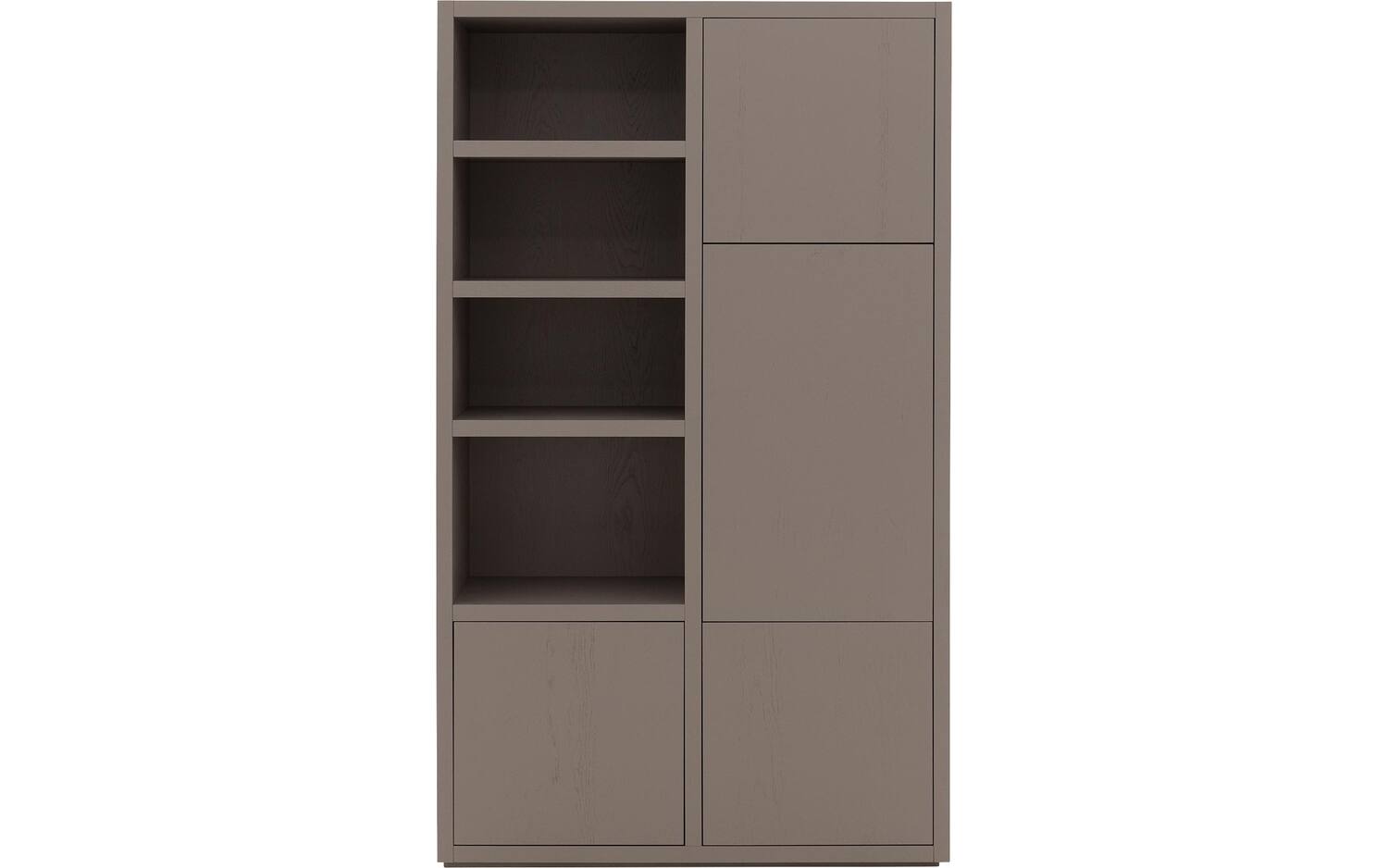 Goossens Opbergkast Barcelona, 4 deuren 4 open vakken - 8718823301052