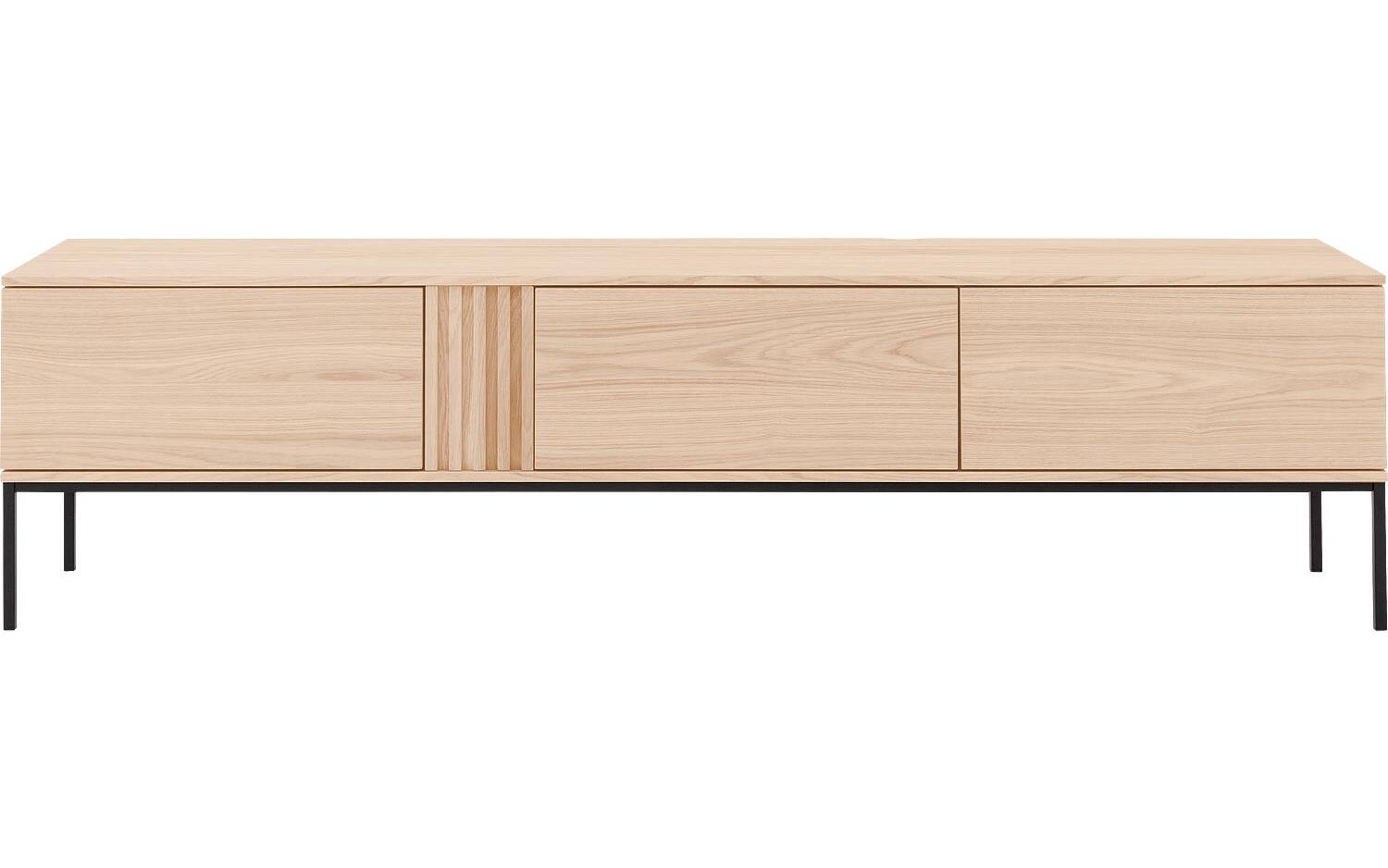 Goossens Tv Meubel Viola, 3 kleppen staand - 8718823305739