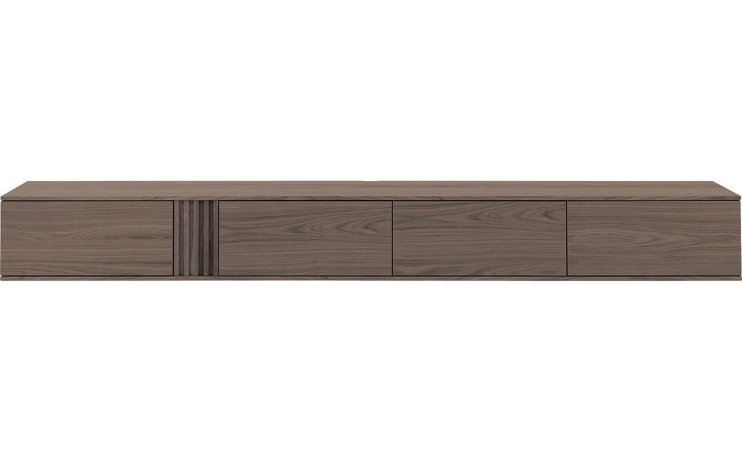 Goossens Tv Meubel Viola, 4 kleppen hangend - 8718823305906