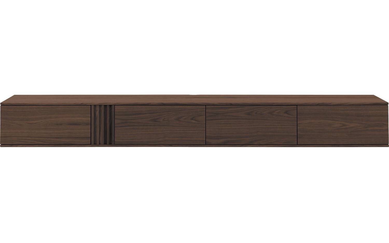 Goossens Tv Meubel Viola, 4 kleppen hangend - 8718823305913