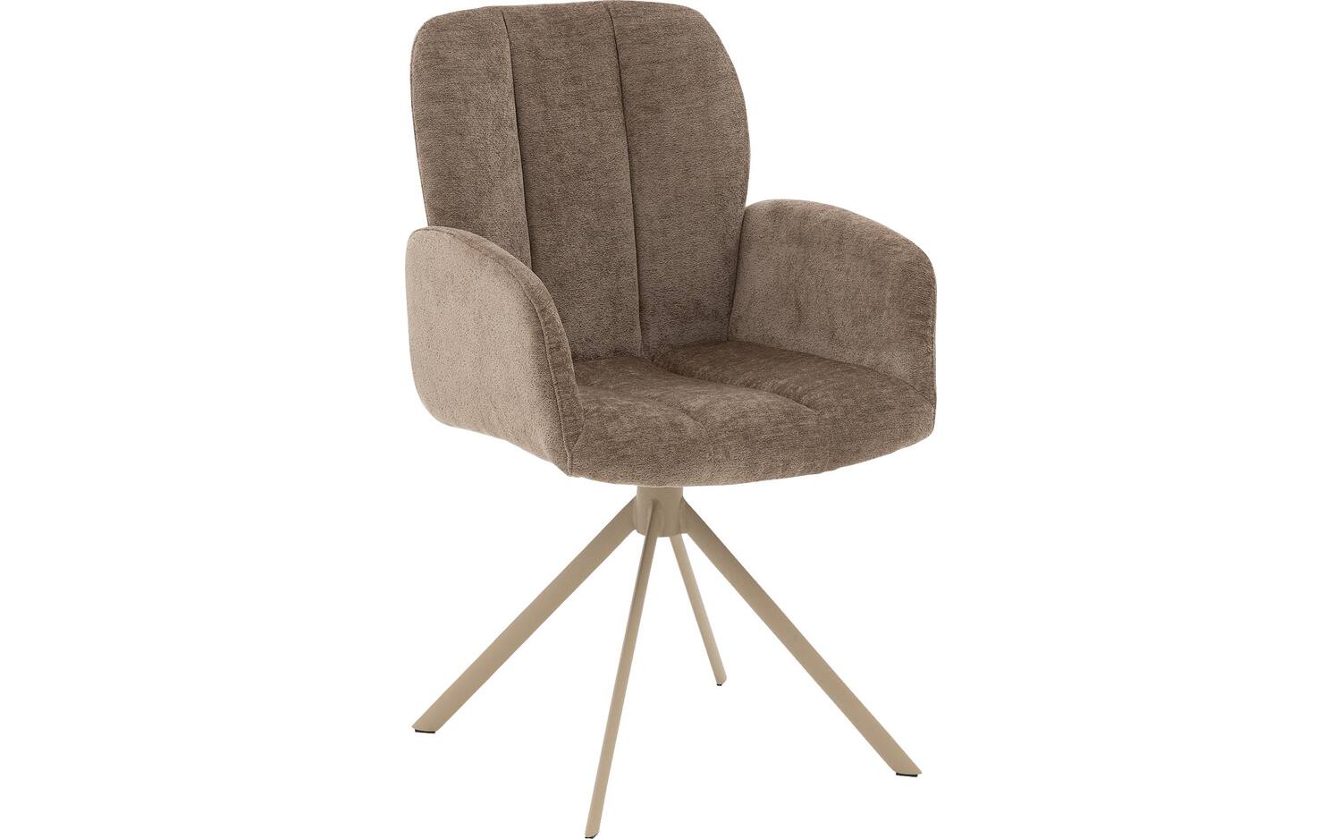 Goossens Eetkamerstoel Hestia, Met armleuning - 8718823300949