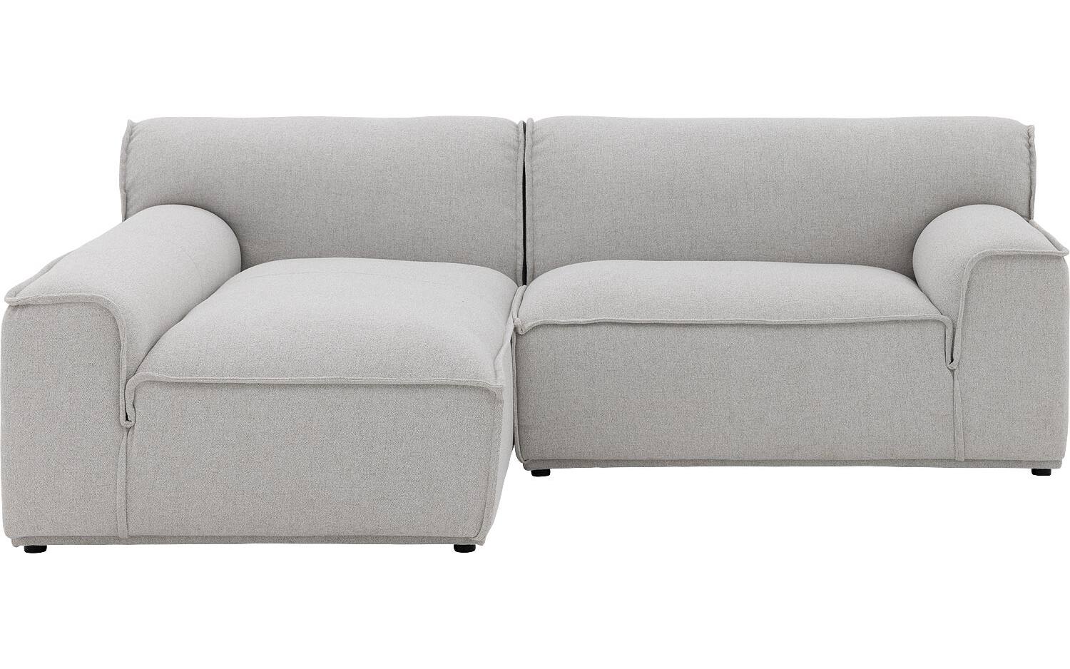 Goossens Excellent Elementenbank Sens bruin, stof, 1,5-zits, urban industrieel - 8718823321500