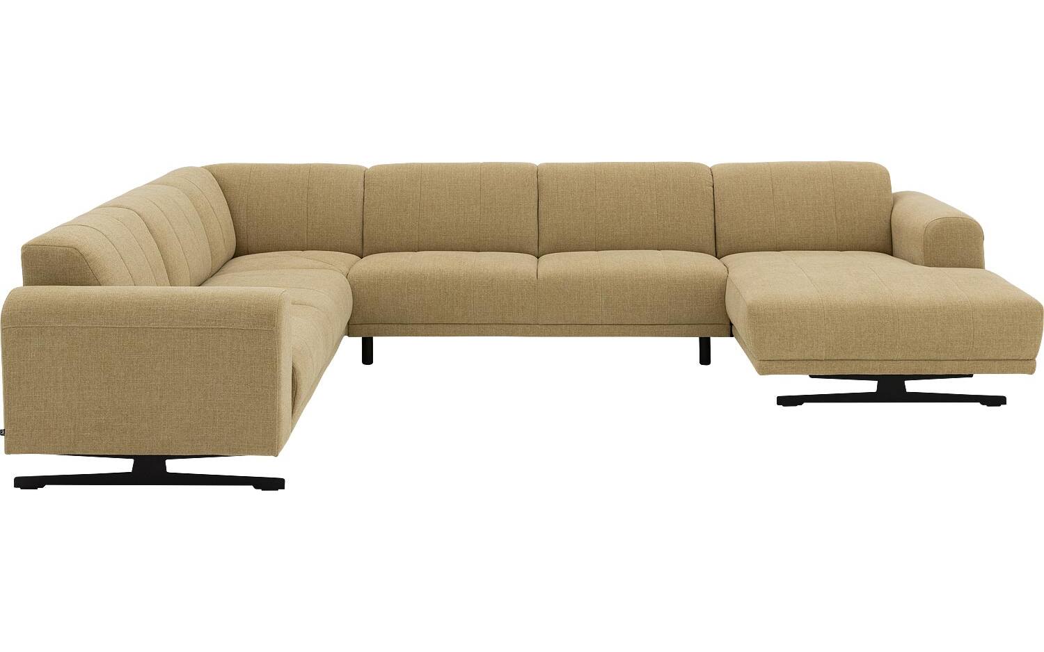 Goossens Bank Mellow geel, stof, stijlvol landelijk - 8718823322996