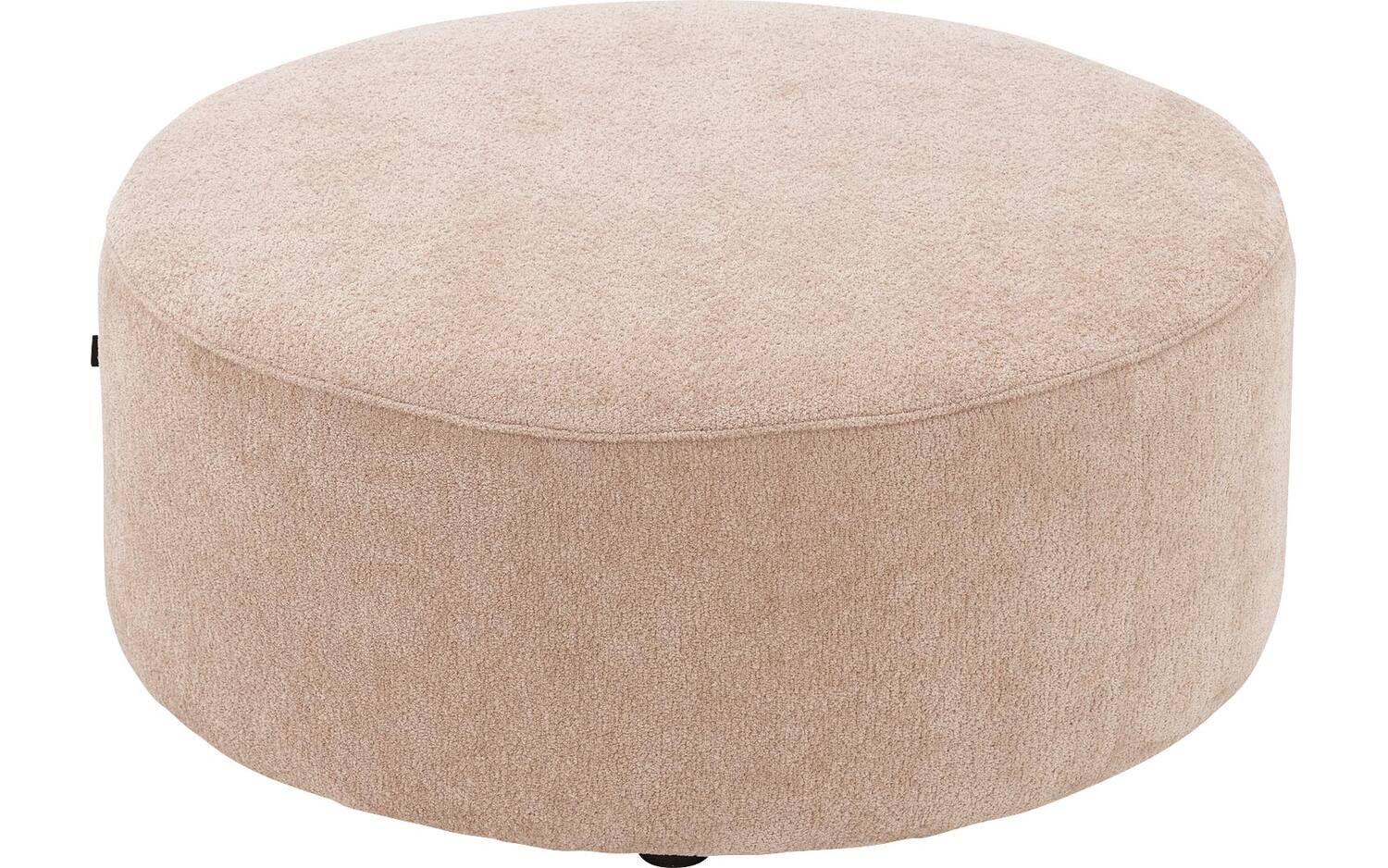 Goossens Poef Arendal, Poef ø 70 cm - 30 cm hoog - 8718823323962