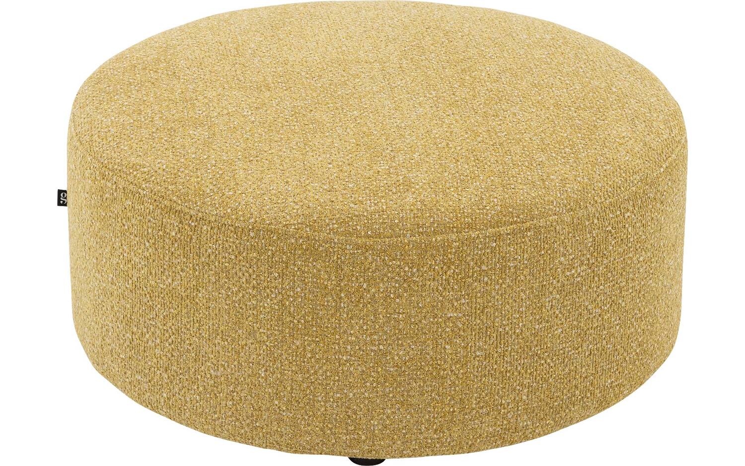 Goossens Poef Arendal, Poef ø 70 cm - 30 cm hoog - 8718823323924