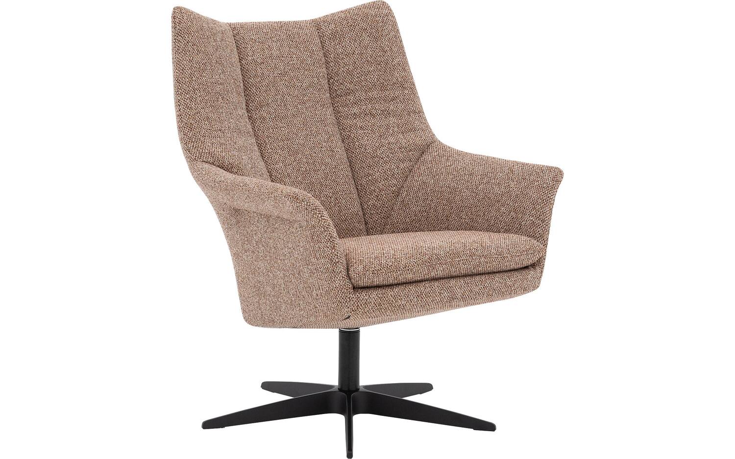 Goossens Excellent Draaifauteuil Wes, Draaifauteuil (maat s) - 8718823344103