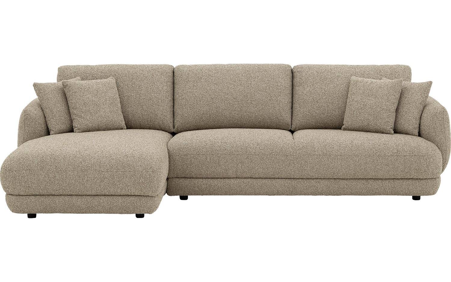 Goossens Bank Premiere beige, stof, 3-zits, - 8718823330434