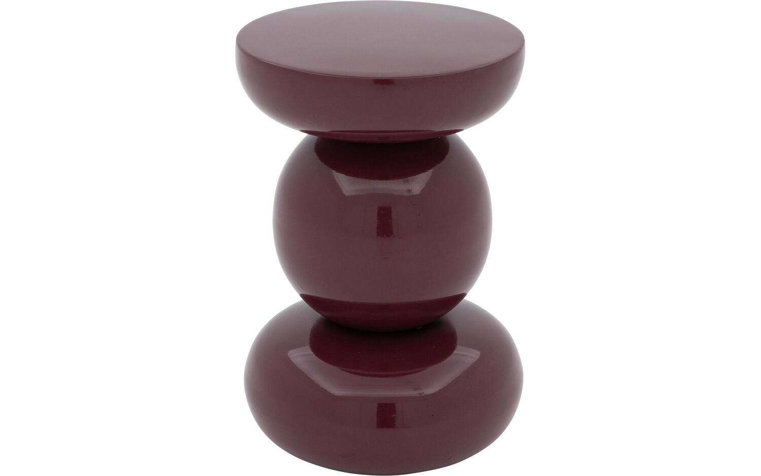 Goossens Kleinmeubel Maroon, metaal bruin,, 33 x 50 x 33 cm - 7439613573565