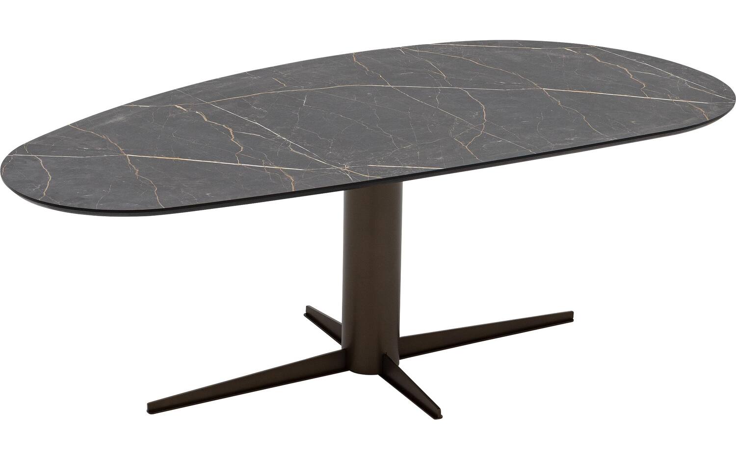 Goossens Eettafel Suzy, Organisch 160 x 100 cm - 8718823329964