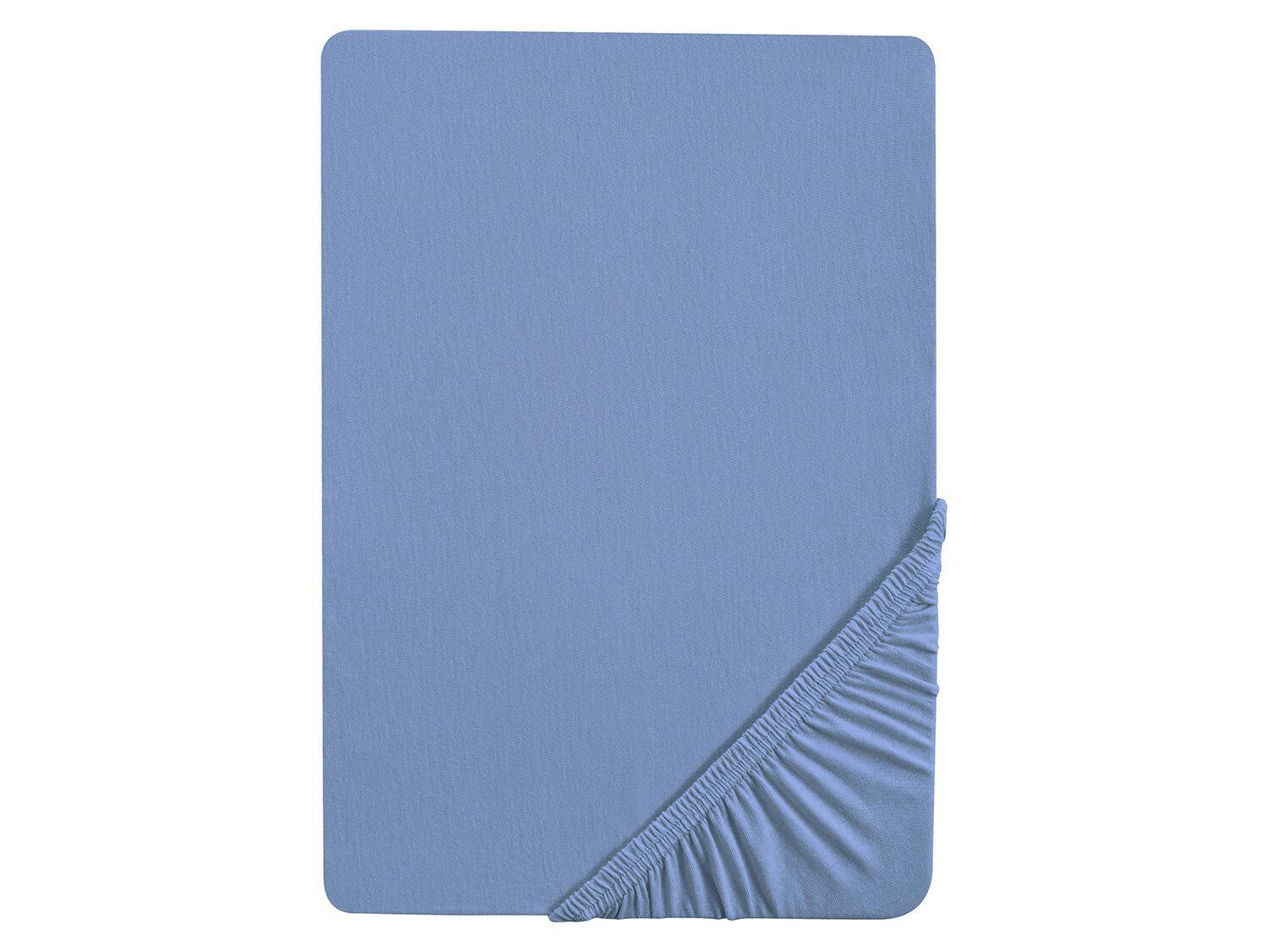 Biberna Jersey hoeslaken (Blauw, 140-160 x 200 cm) - 4005774629385