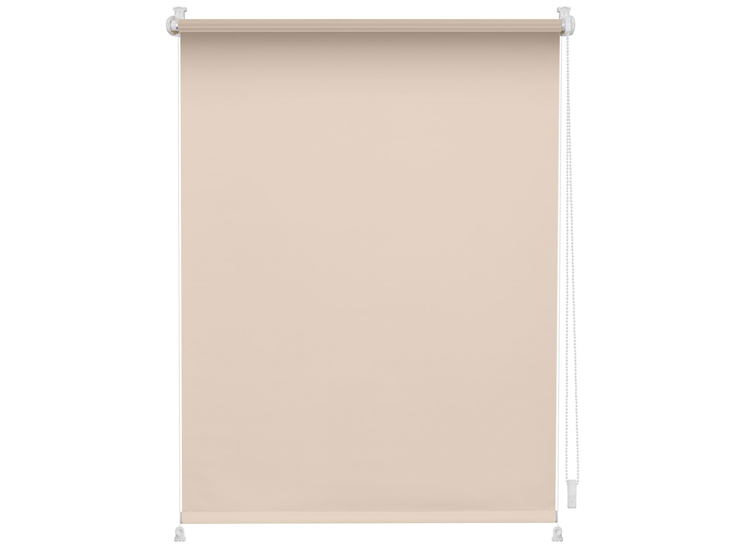Lichtblick Rolgordijn Klemmfix (Crème, 90 x 220 cm) - 4250434156125