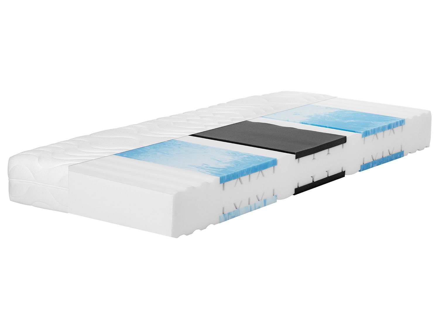 BeCo Comfortschuim matras Medibett Top (Medium (H2), 90 x 190 cm) - 4019793429895