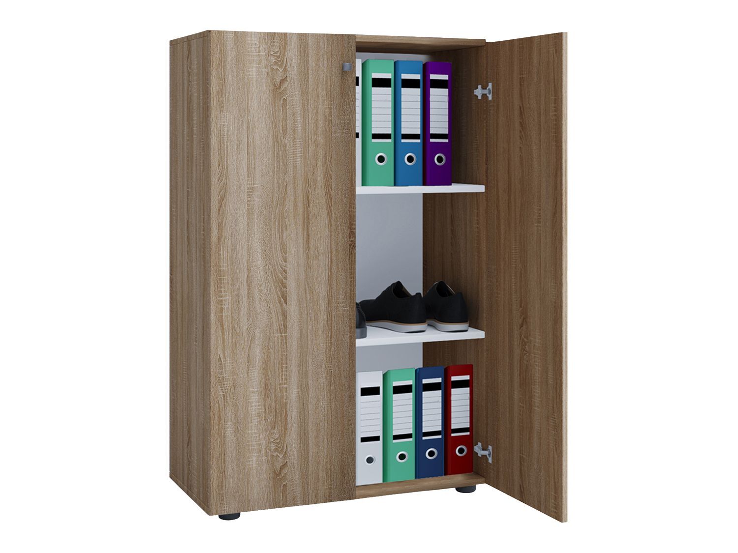 VCM Kast Lona (Openslaande deuren, sonoma eik, XL) - 4051814370953