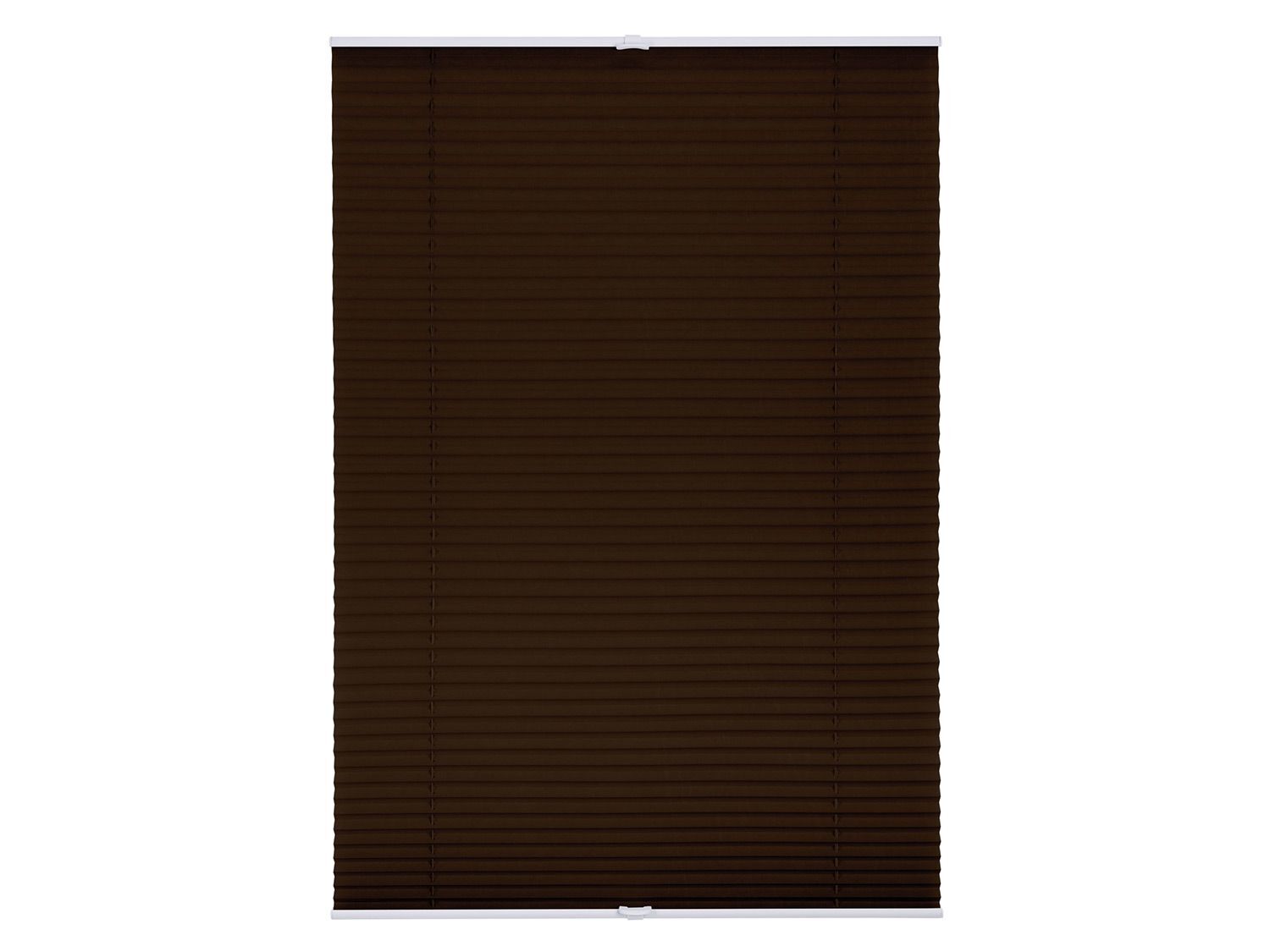 Lichtblick plisségordijn Klemmfix (Bruin, 90 x 210 cm) - 4250434108476