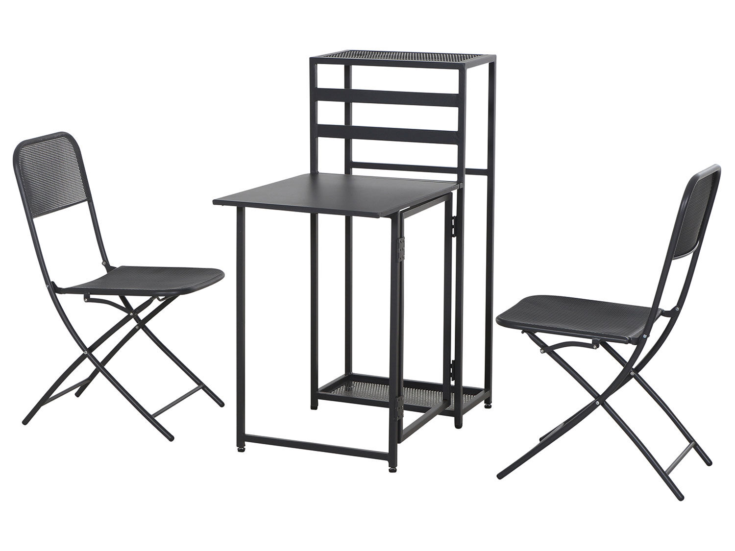 SIENA GARDEN Tuinset Palma (2 stoelen + 1 tafel (inklapbaar)) - 4055938450652