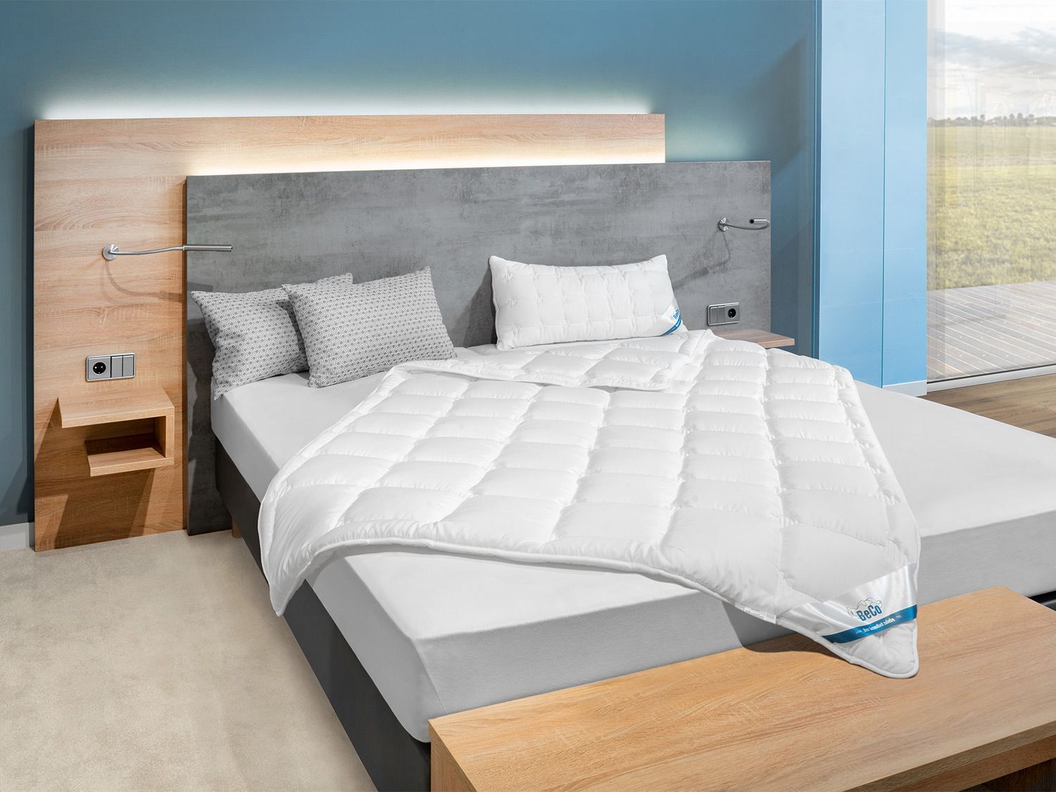 BeCo Winterdekbed Medibett Cotton Soft warm (155 x 220 cm) - 4019793429260