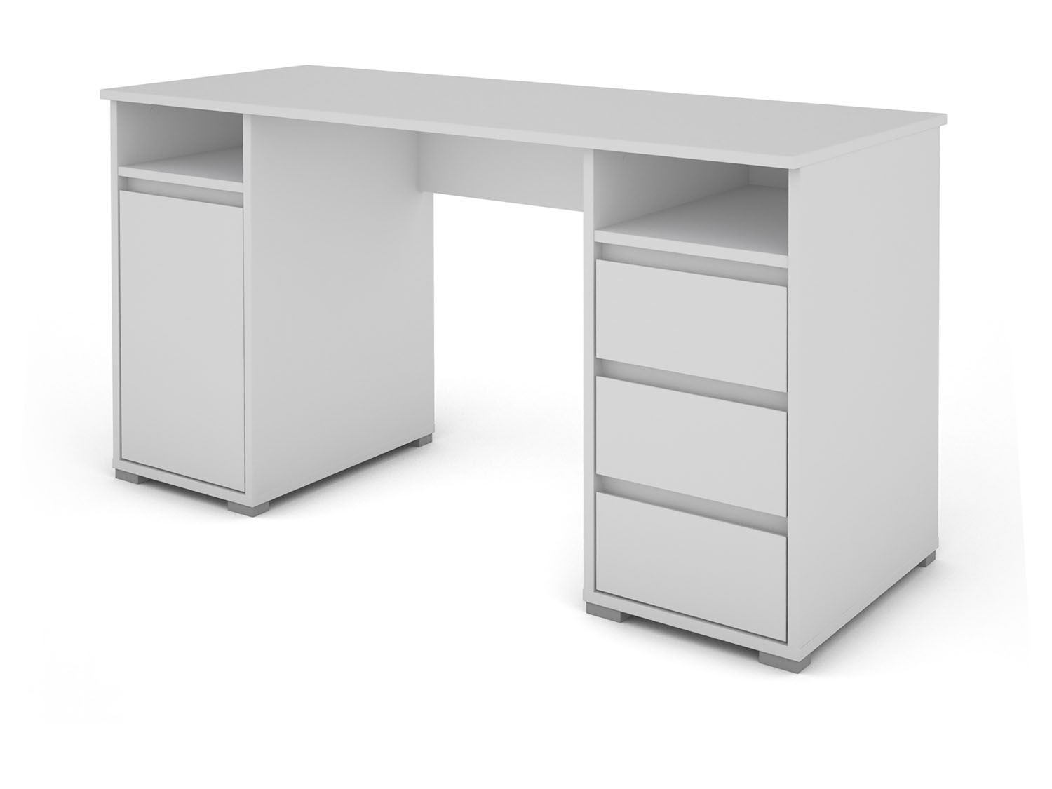 byLIVING Bureau Lobo (Wit) - 4251942206388