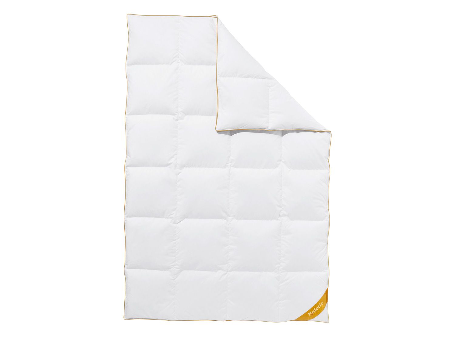 Balette deLuxe carré ganzendonzen dekbed Gold-Edition warm (140 x 200 cm) - 4022108045307