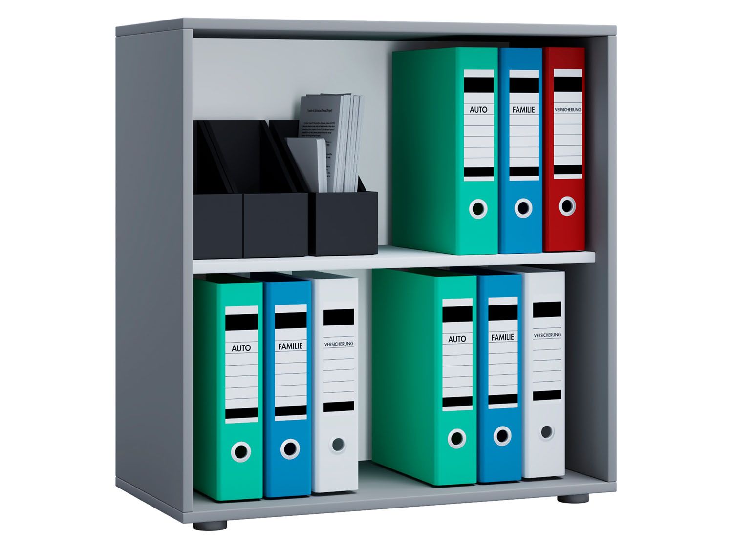 VCM Kast Lona (Zonder deuren, Grijs, L) - 4051814370786