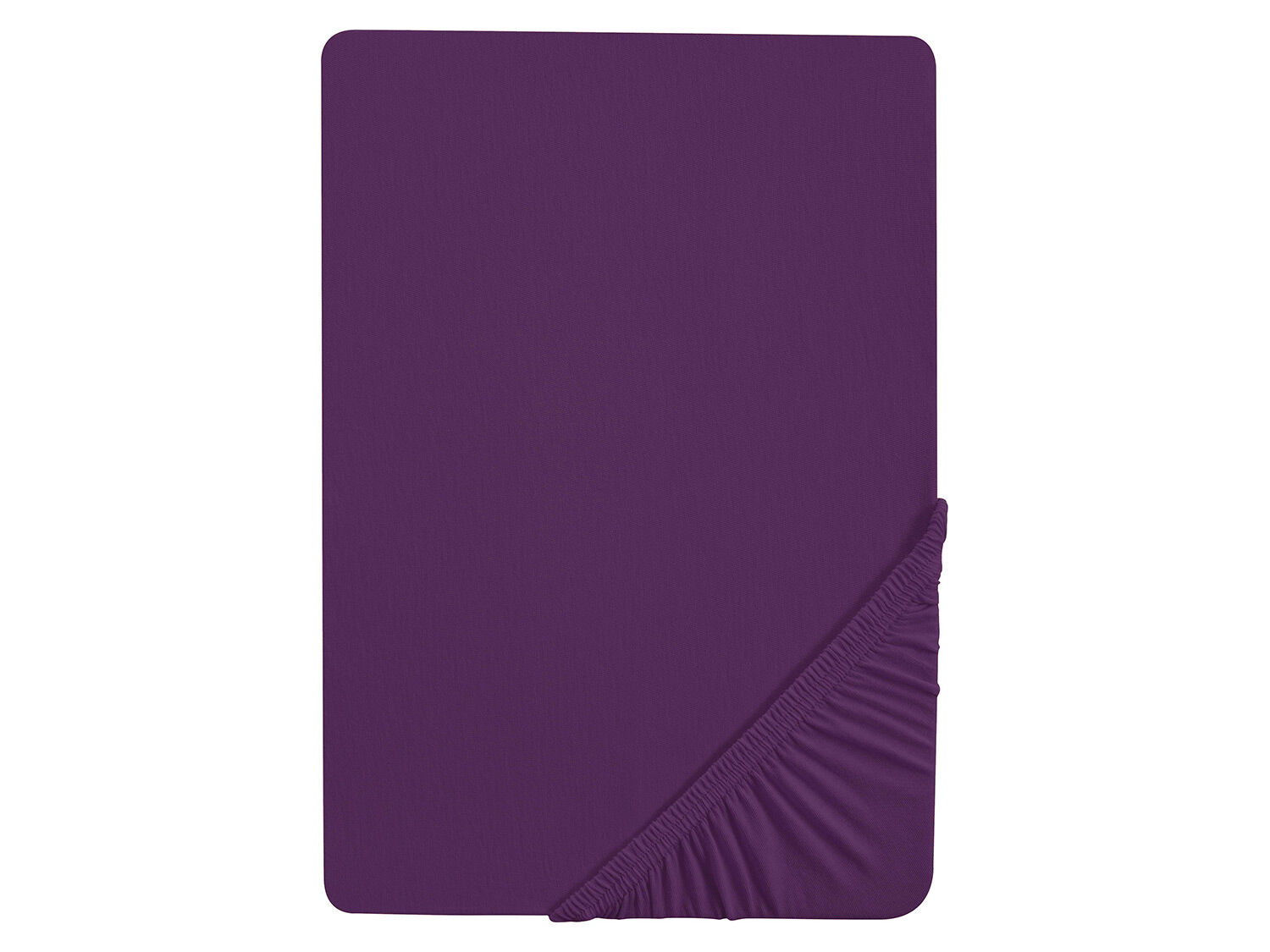 Biberna Jersey hoeslaken (Violet, 90-100 x 200 cm) - 4005774825435