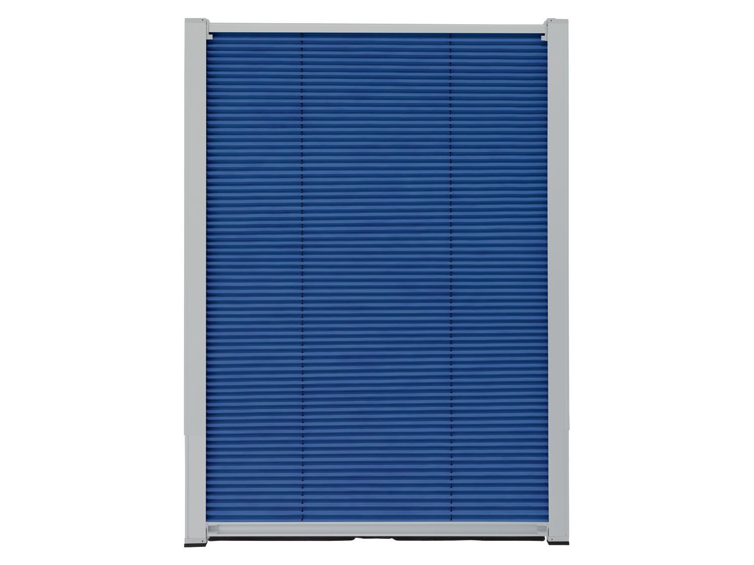 LIVARNO home Thermo-plissé vouwgordijn 49,4 x 75-118 cm (Blauw) - 4055334078009