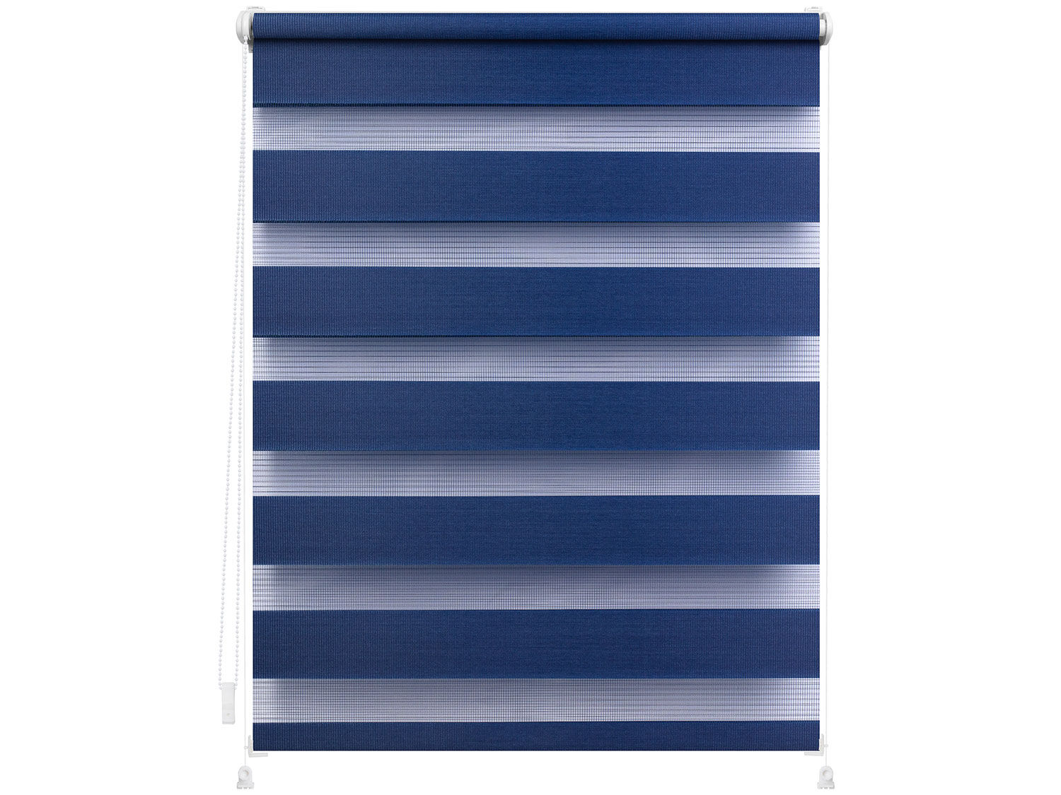 Lichtblick Duo-rolgordijn (Blauw, 80 x 200 cm) - 4250434155487