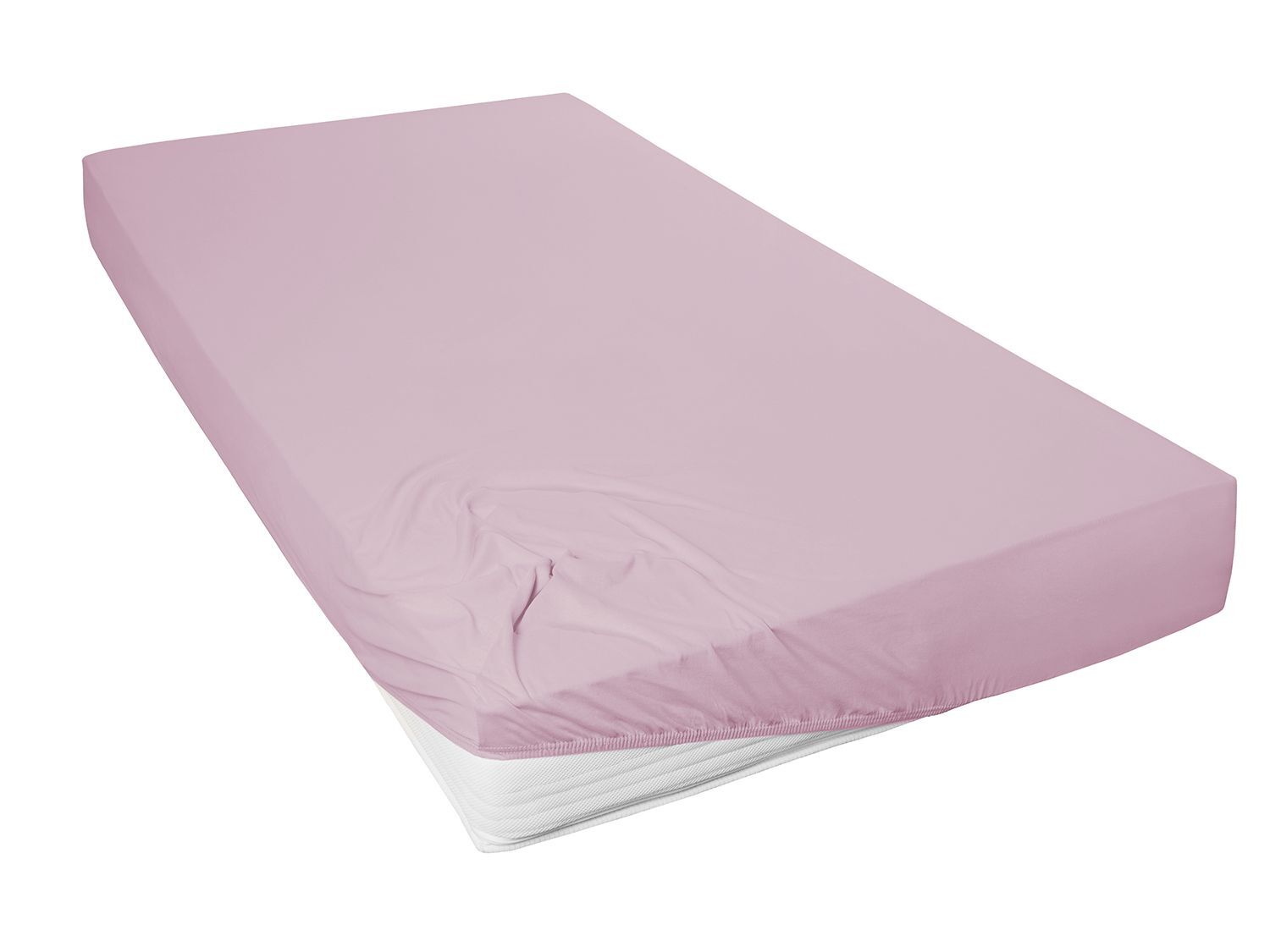 Primera Jersey hoeslaken (Paars, 90-100 x 200 cm) - 4002895121248