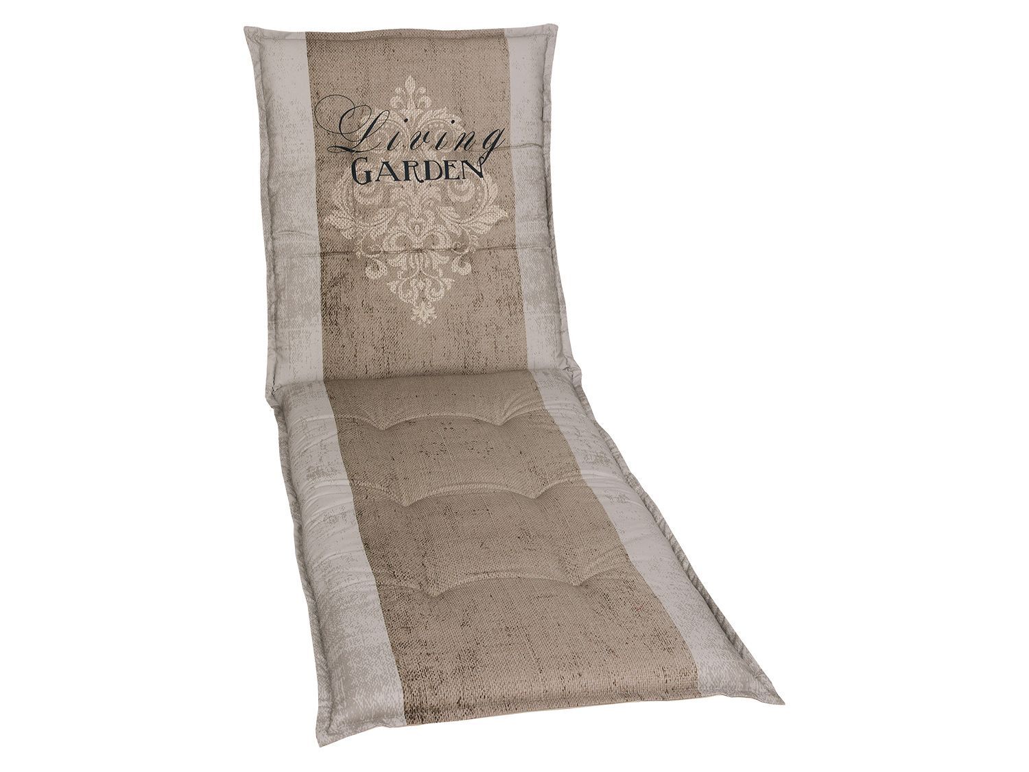 GO-DE Textil Tuinkussen (Kussen voor ligbed, Beige) - 4014082062920