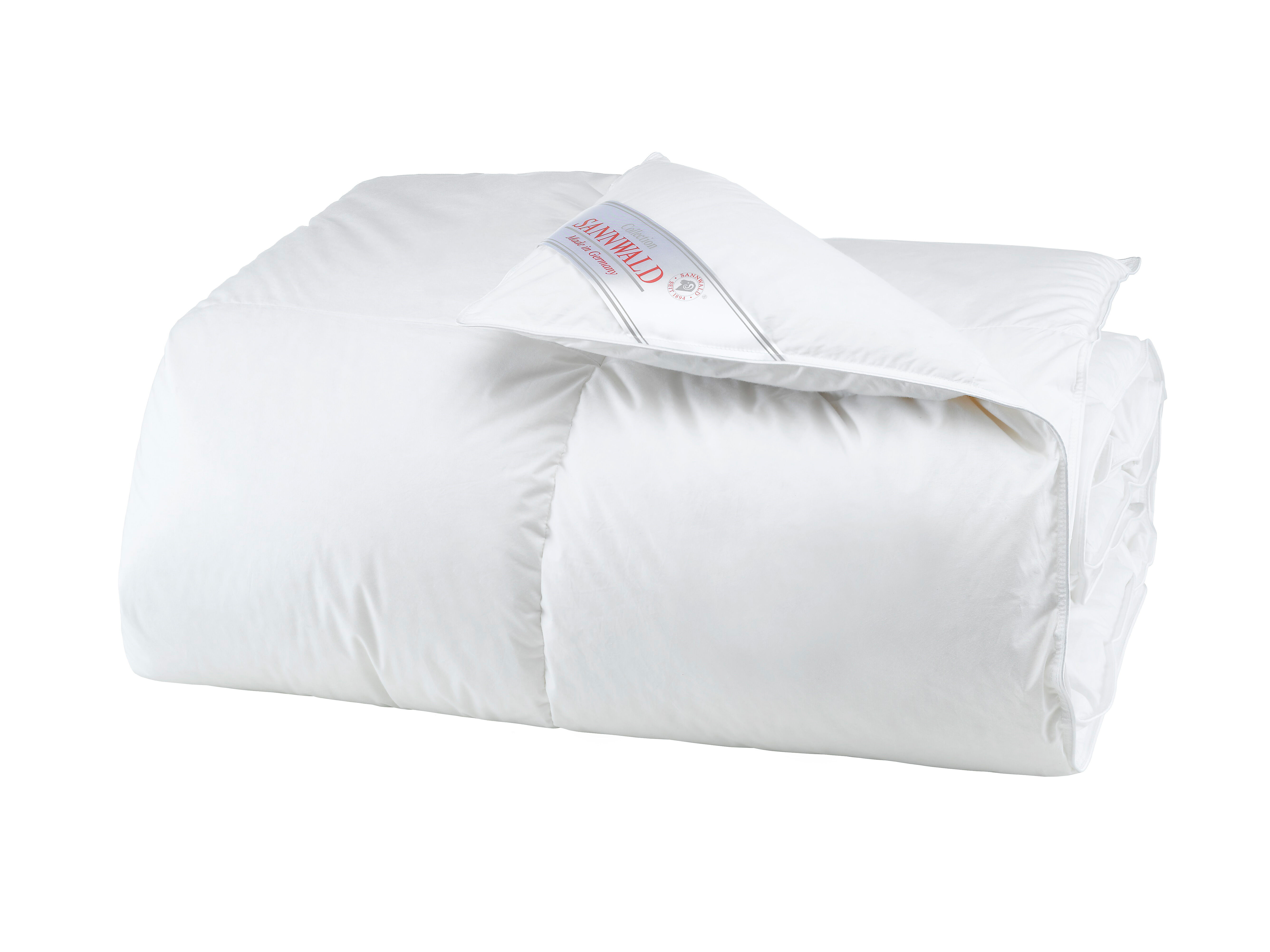 Sannwald Premium donzen cassette dekbed warm (135 x 200 cm) - 4005029041603