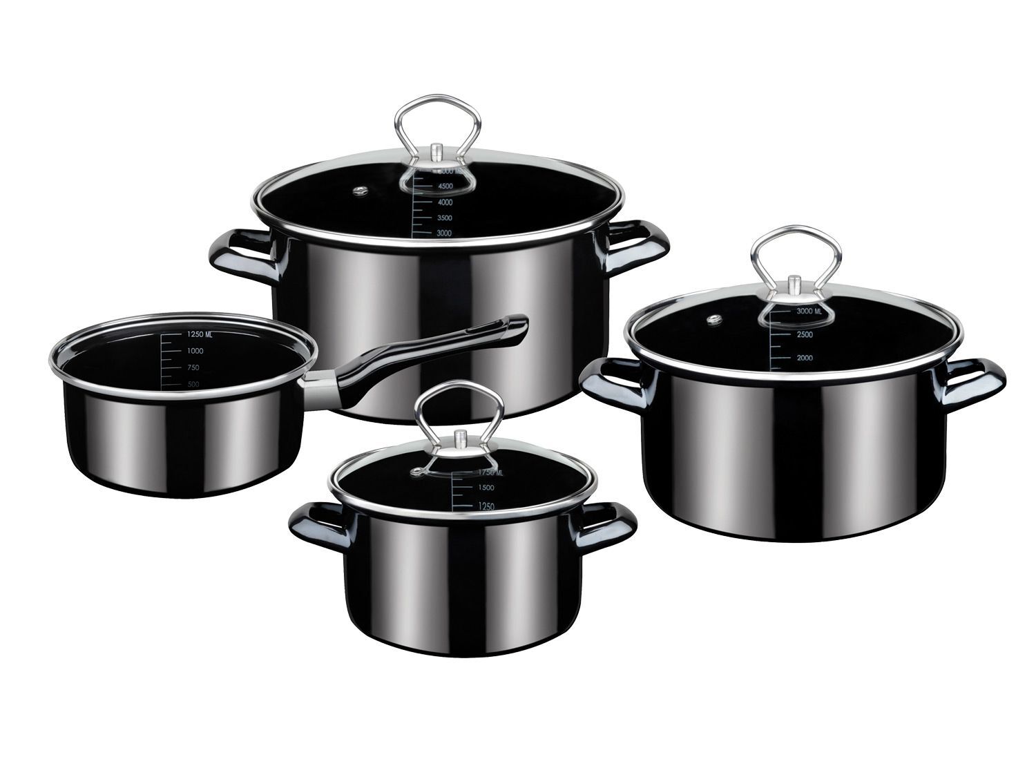 GSW kookpanset (Zwart) - 4005643255417