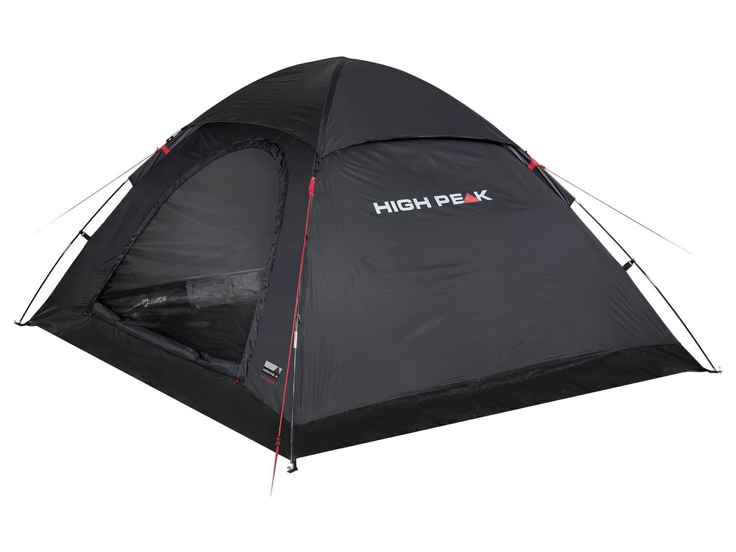 HIGH PEAK 4-persoons tent Monodome XL (Zwart) - 4001690103107