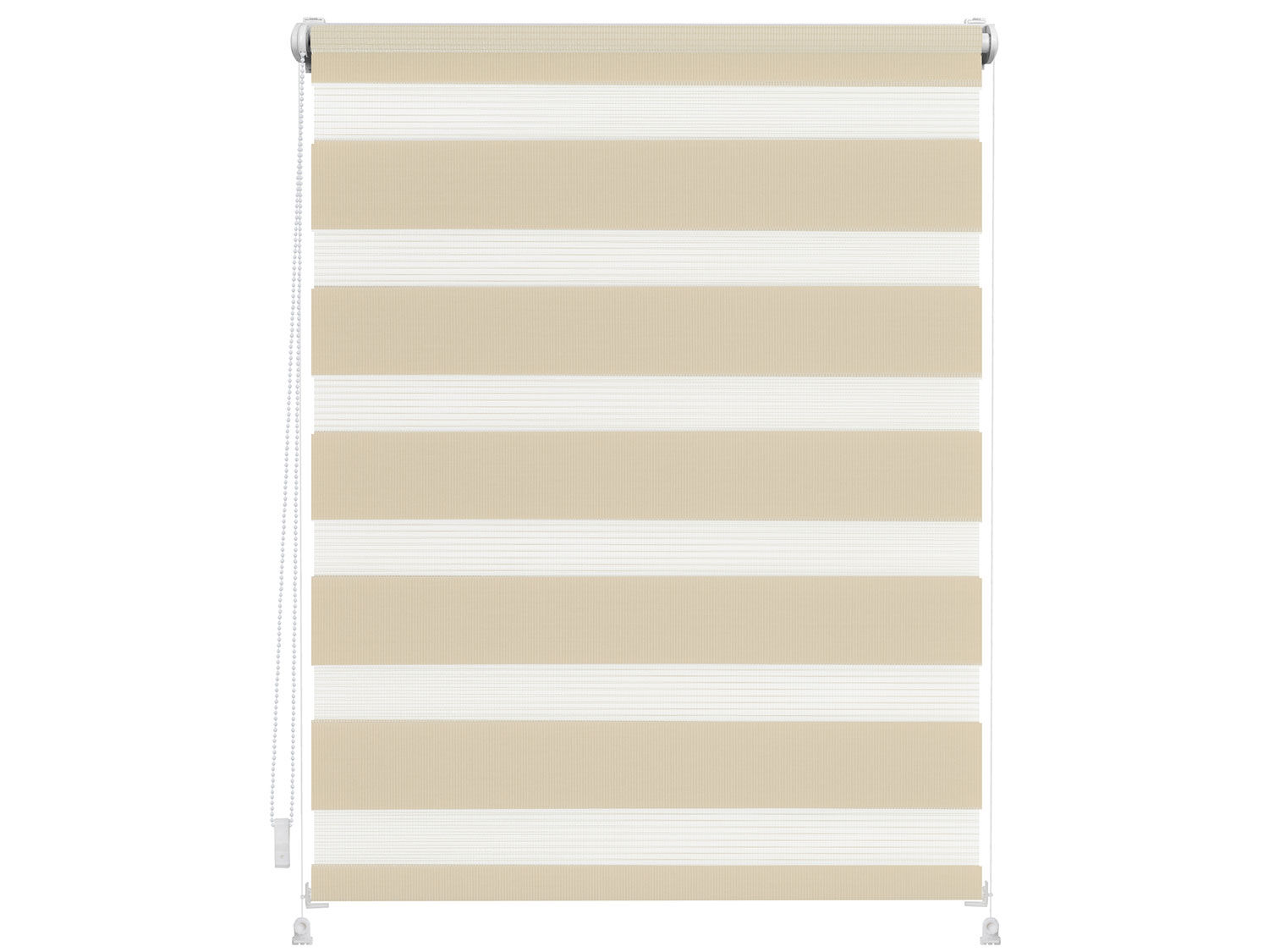 Lichtblick Duo-rolgordijn (Crème, 45 x 150 cm) - 4250434155500