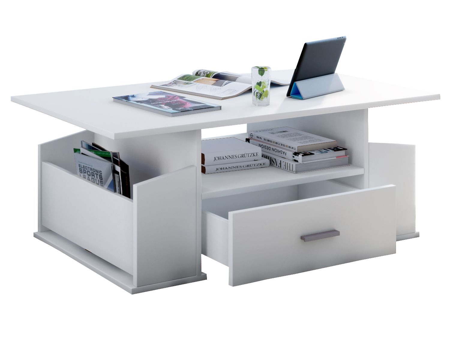 VCM Banktafel Junata (Wit) - 4051814365393