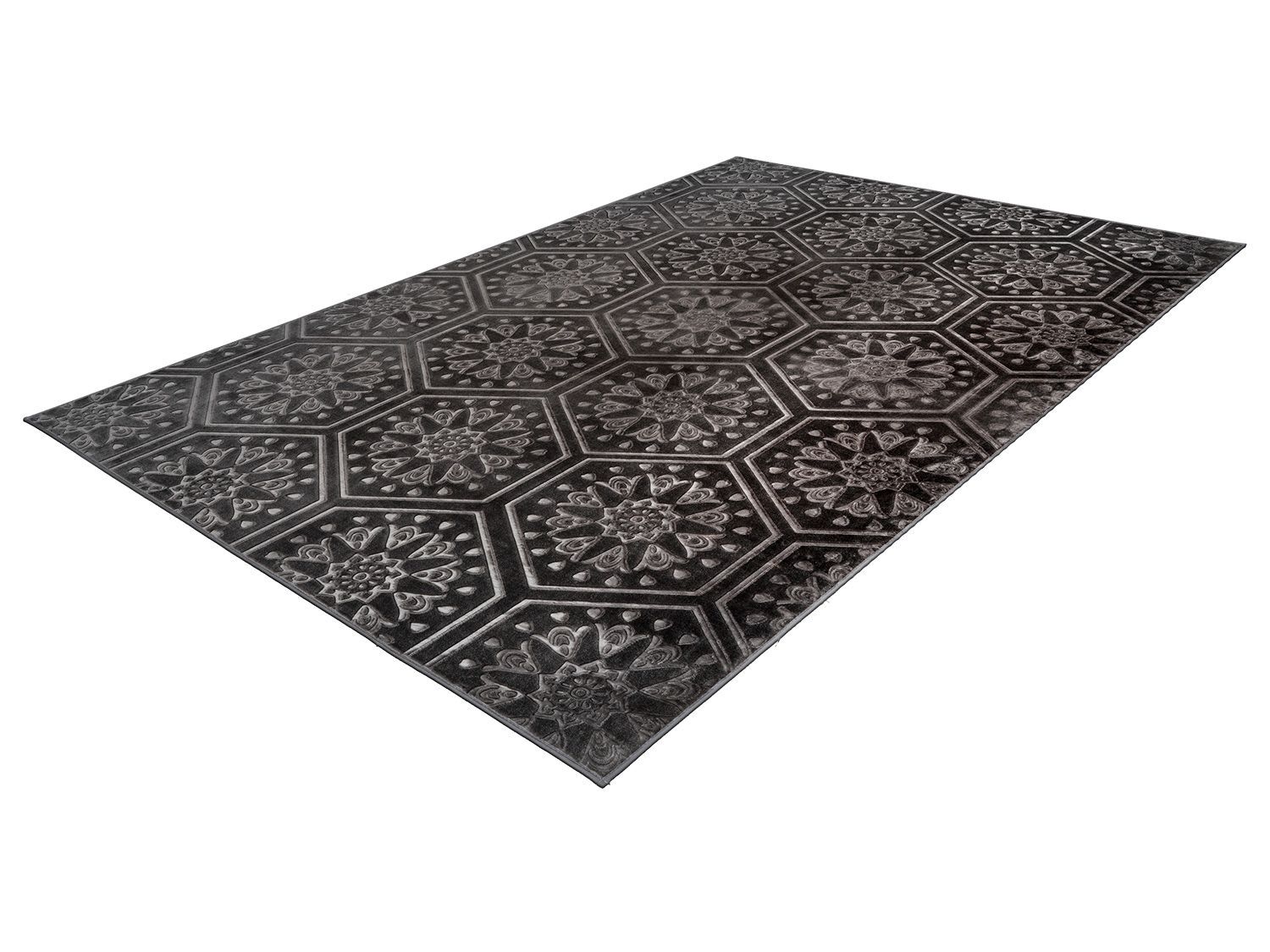 Arte Espina Vloerkleed Monroe (Antraciet 200, 200cm x 290cm) - 4056216984715