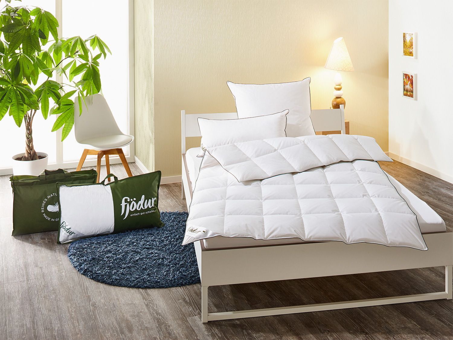 Fjödur Donzen dekbed medium (135 x 200 cm) - 4003589048254