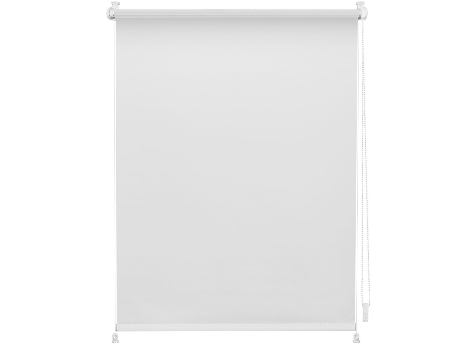 Lichtblick Rolgordijn Klemmfix (Wit, 90 x 220 cm) - 4250434155760