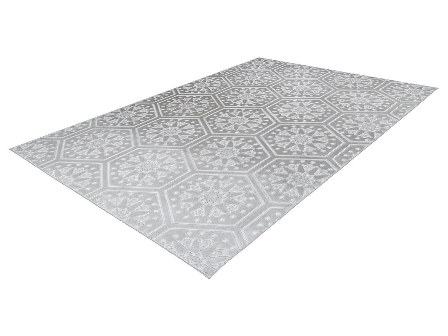 Arte Espina Vloerkleed Monroe (Grijs / Blauw 200, 160cm x 230cm) - 4056216984777