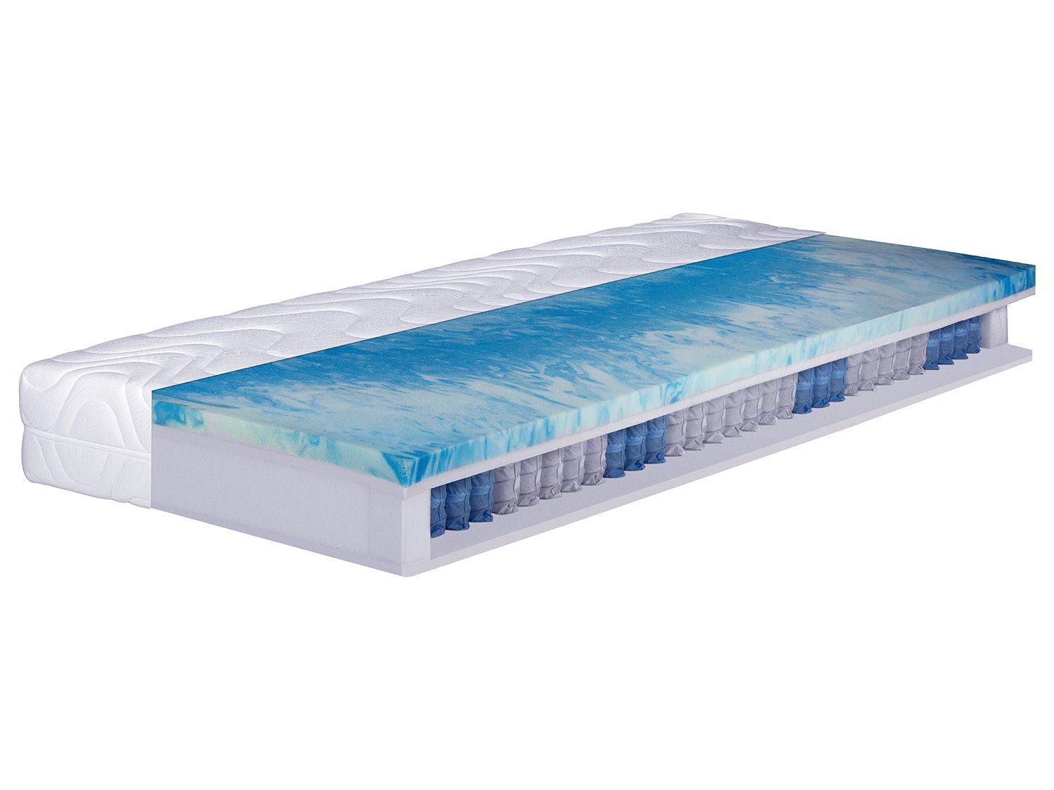BeCo Pocketvering matras Pro Gel Perfect (Extra stevig (H4), 90 x 200 cm) - 4019793430792