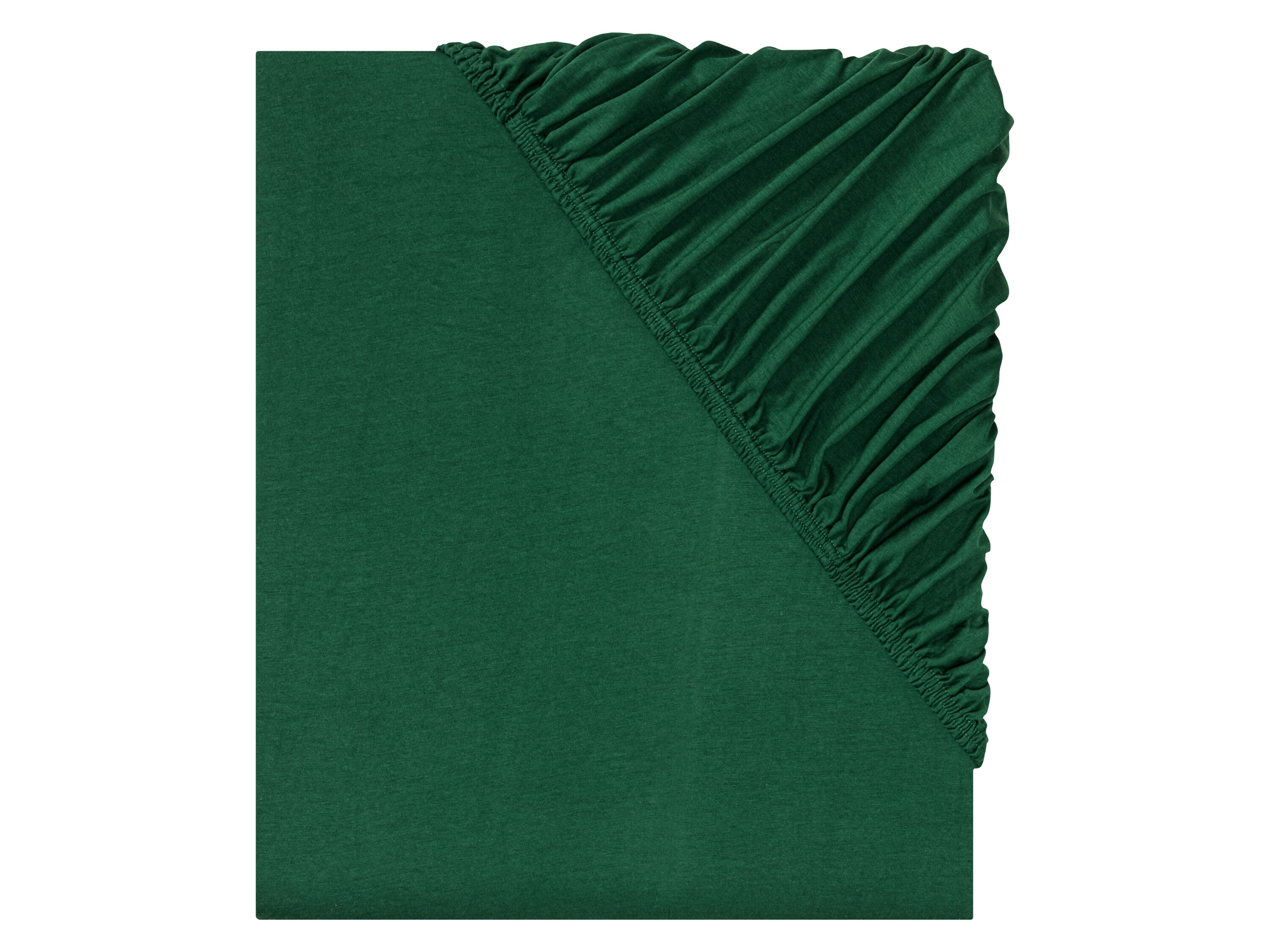 LIVARNO home Jersey hoeslaken 90-100 x 200 cm (Groen) - 4335815015946