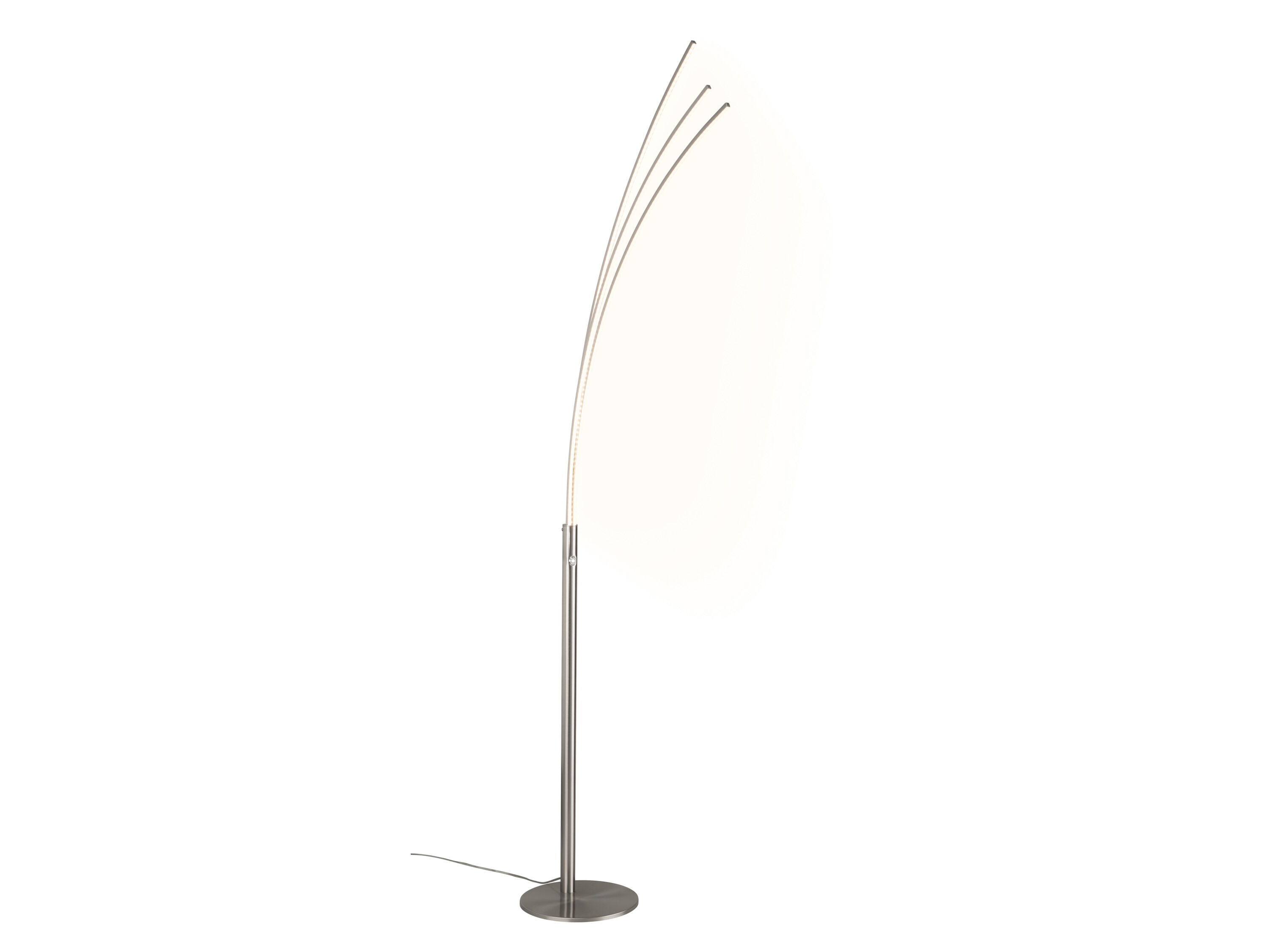 LIVARNO Staande LED-lamp (Palmlamp, Matnikkel) - 4052916917817