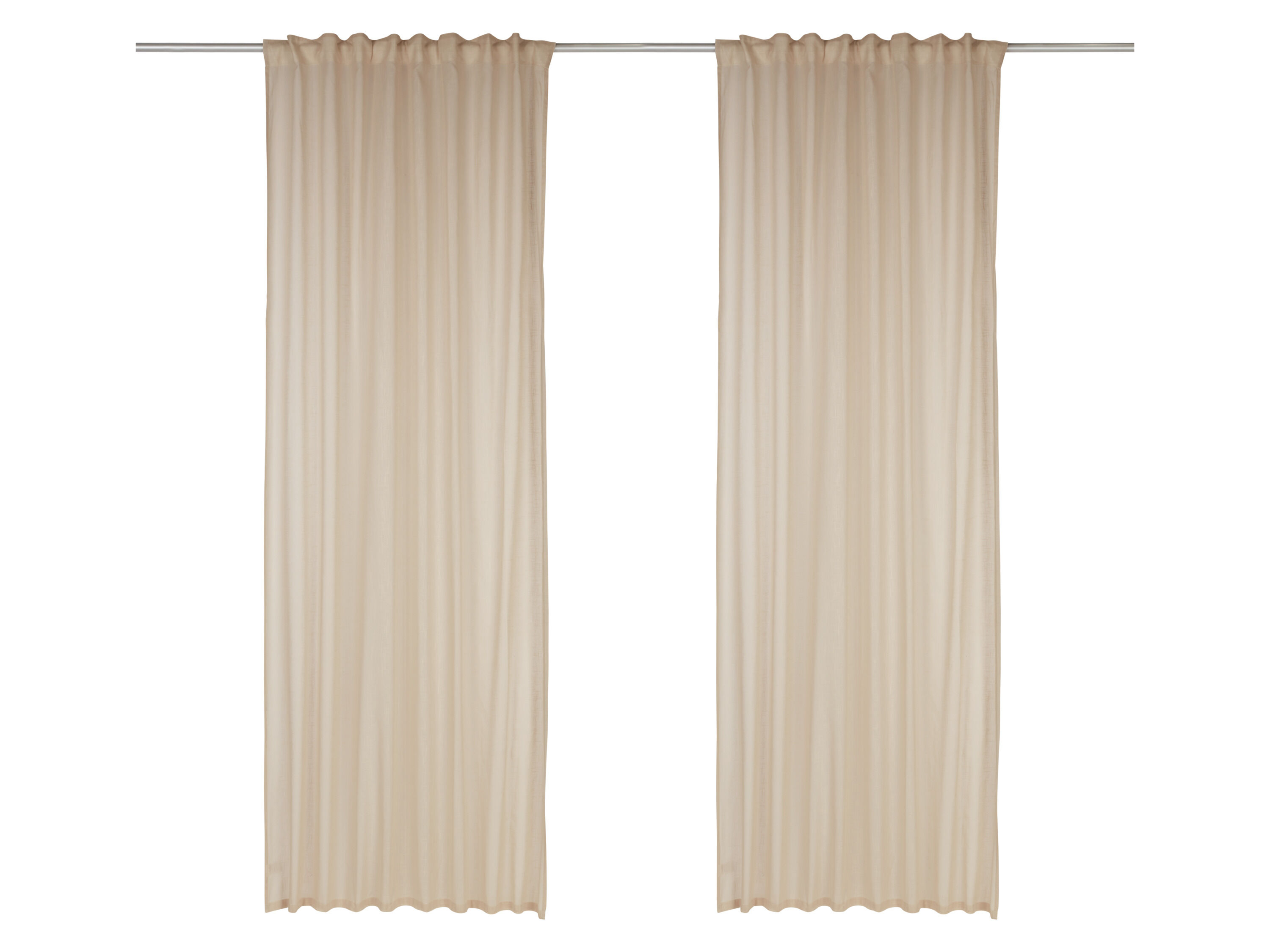 LIVARNO home Gordijnen (Beige) - 4052916553831