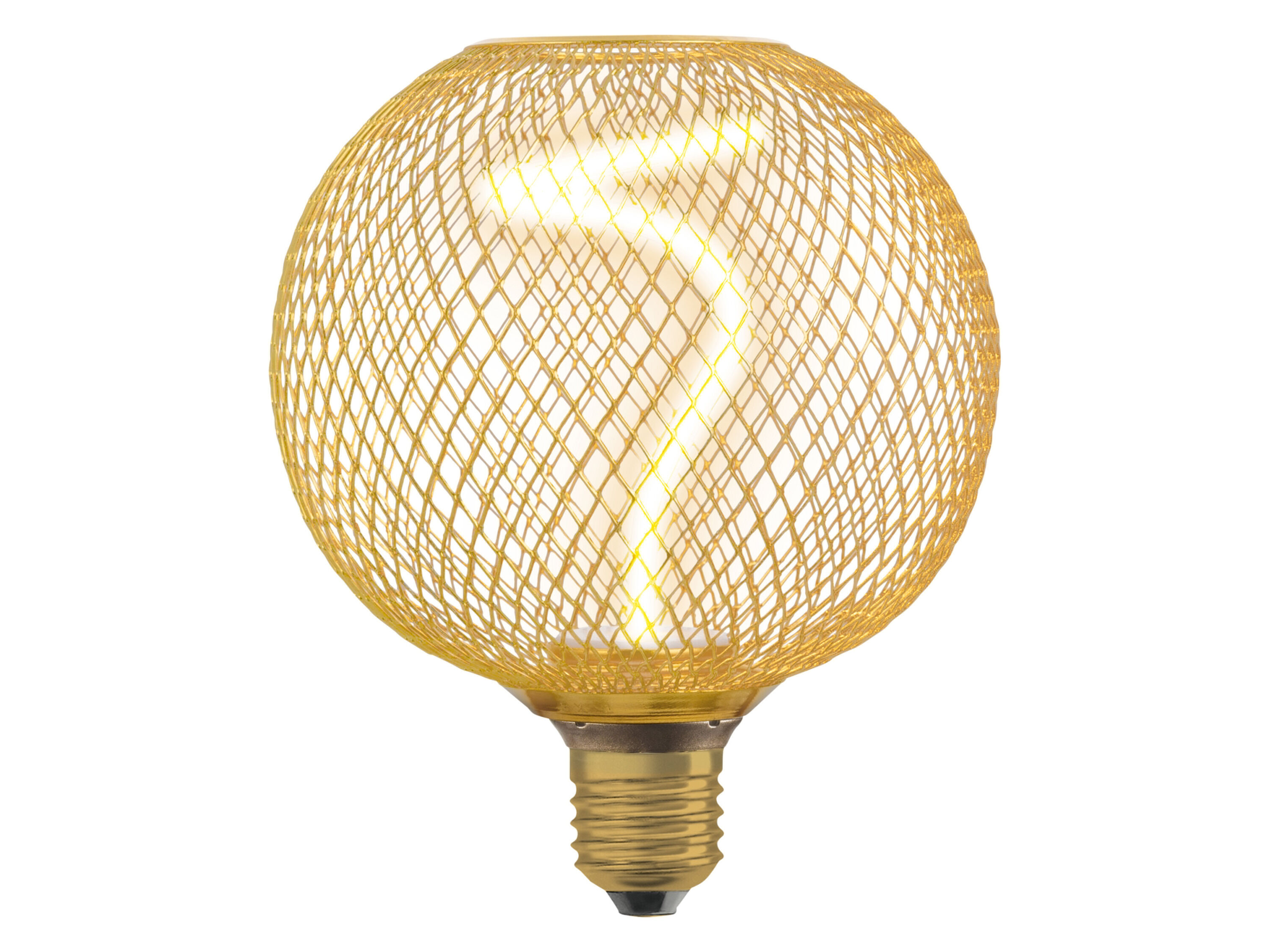 OSRAM Filamentlamp met metalen behuizing (goud/rond) - 4058075840201