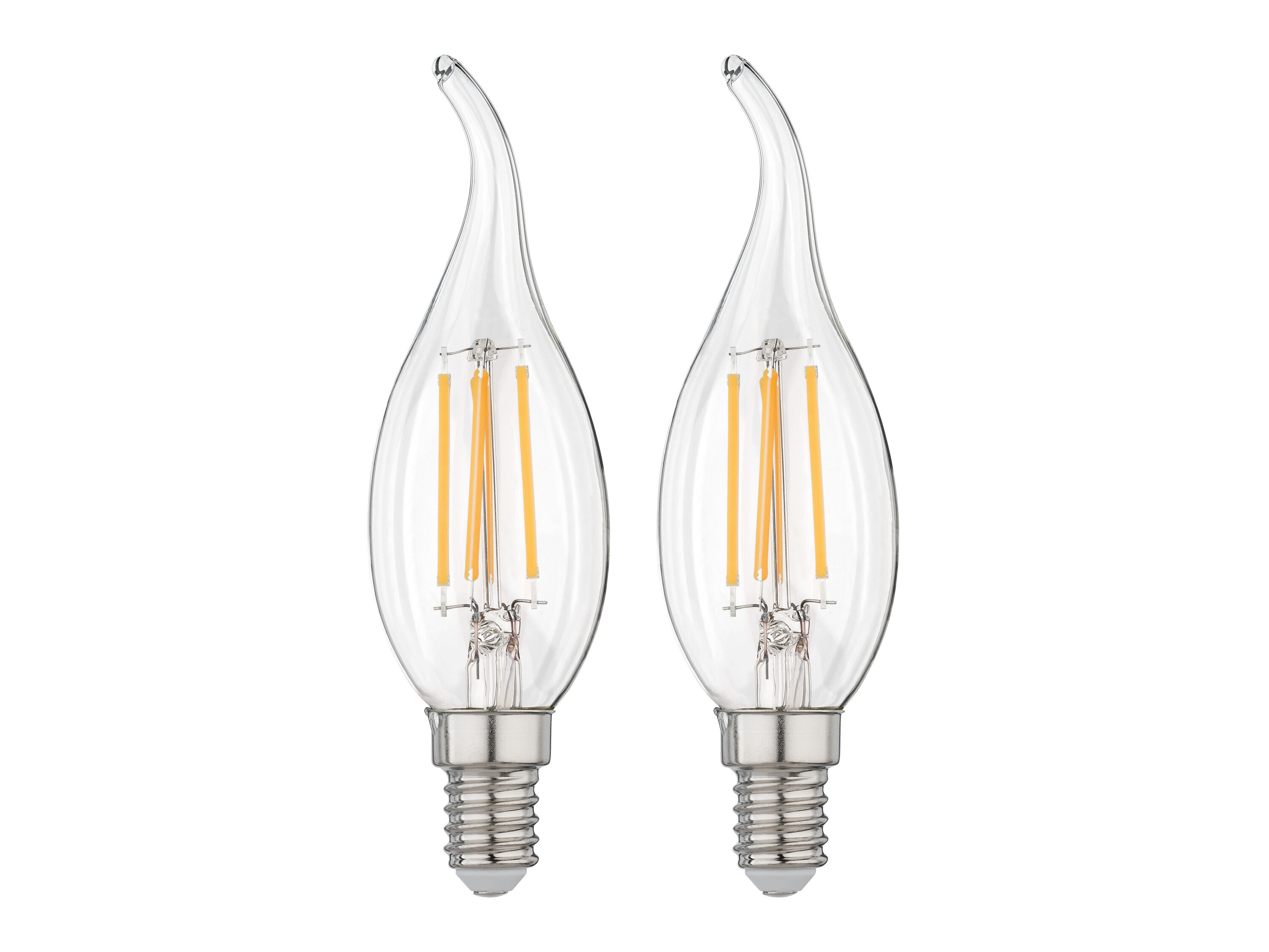 LIVARNO LED-filamentlampen (Vlam E14 4,2W, set van 2) - 4052916887936