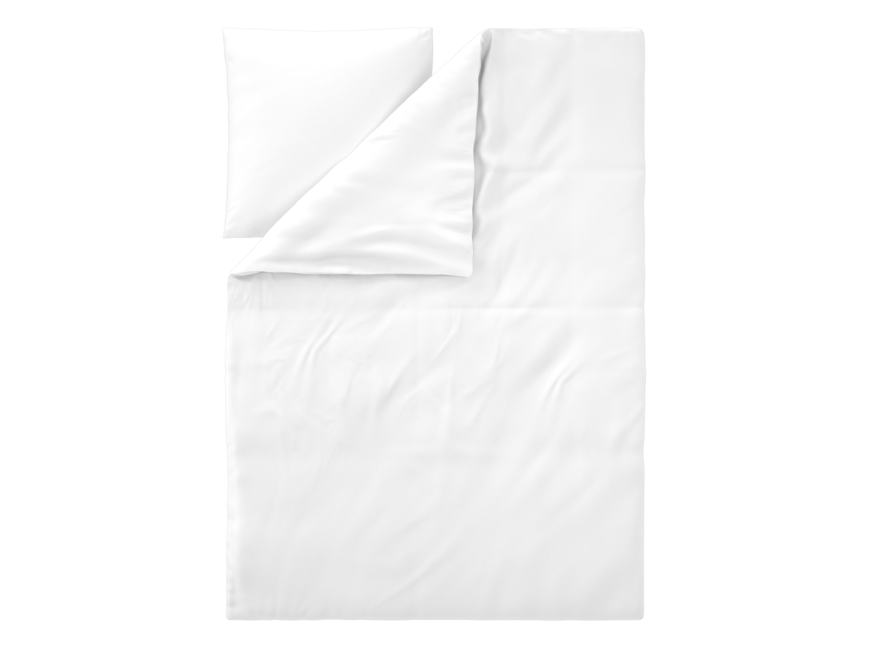 LIVARNO Washed dekbedovertrek 140 x 200 cm (Wit) - 4054599101316