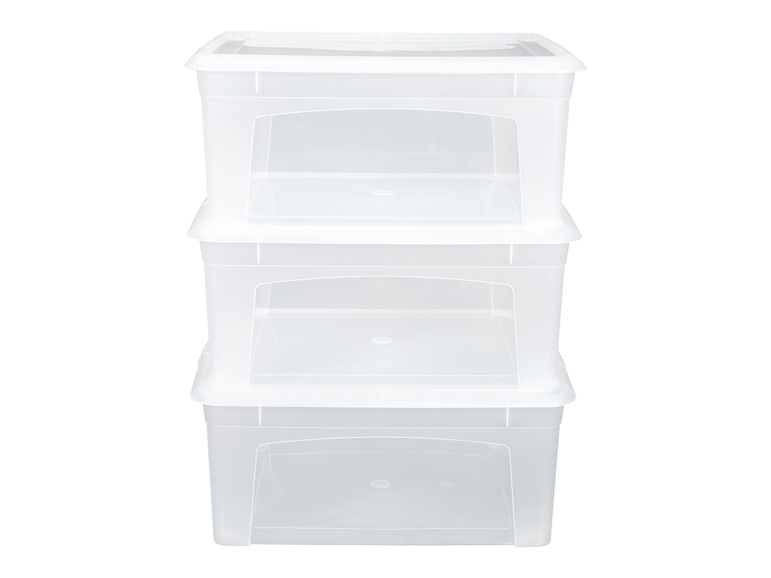 LIVARNO home Opbergboxen (Set van 3 groot) - 4052916497234