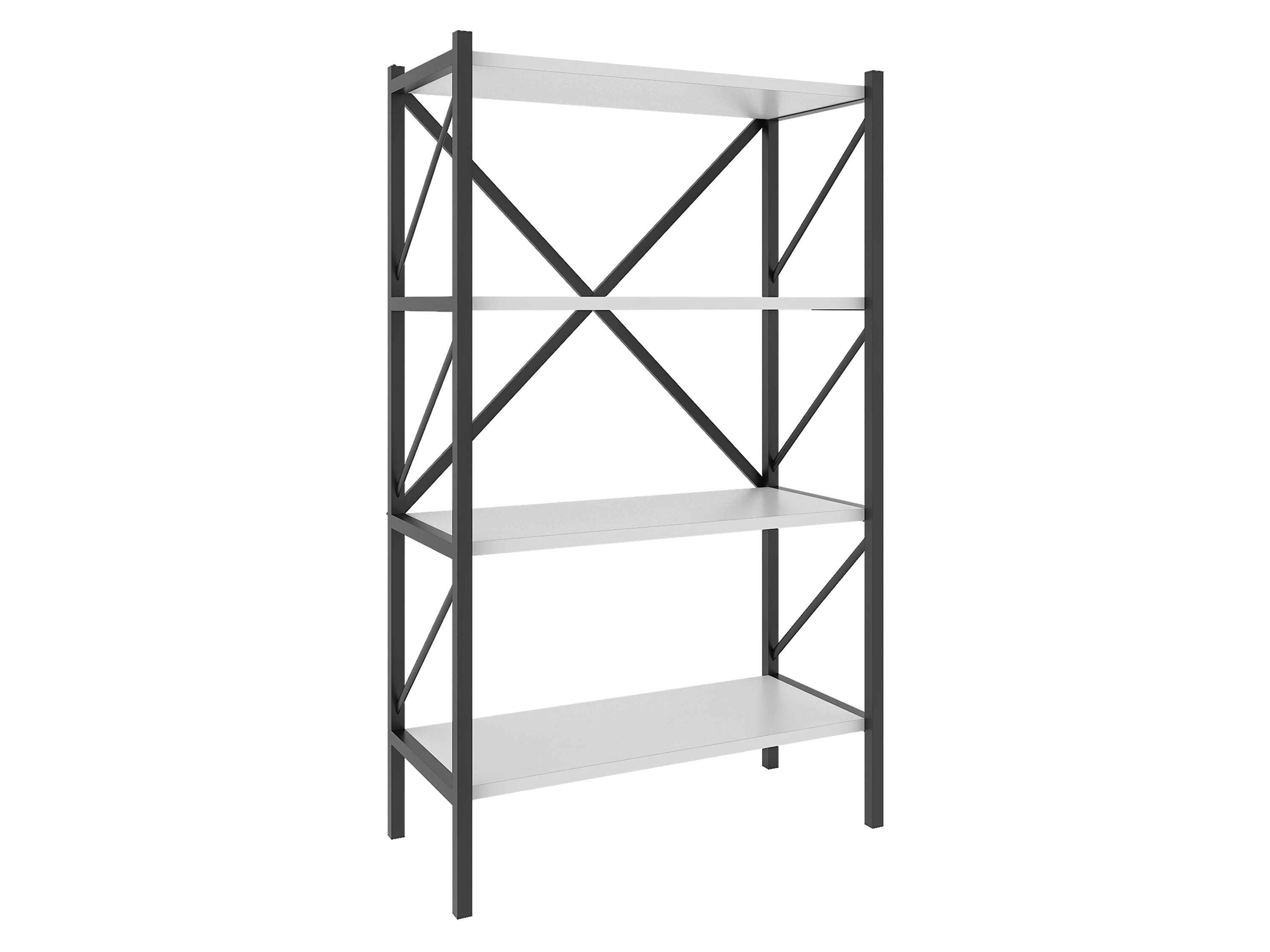 VCM Kast Insasi (4-voudig, Wit) - 4051814420115
